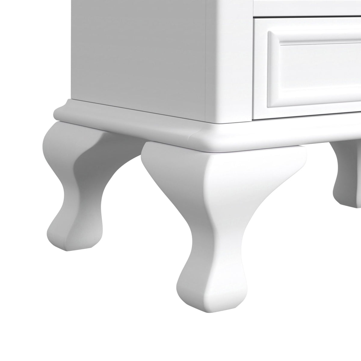 Jesse Panel With Trundle Bedroom Set in White by Elements International, view 4