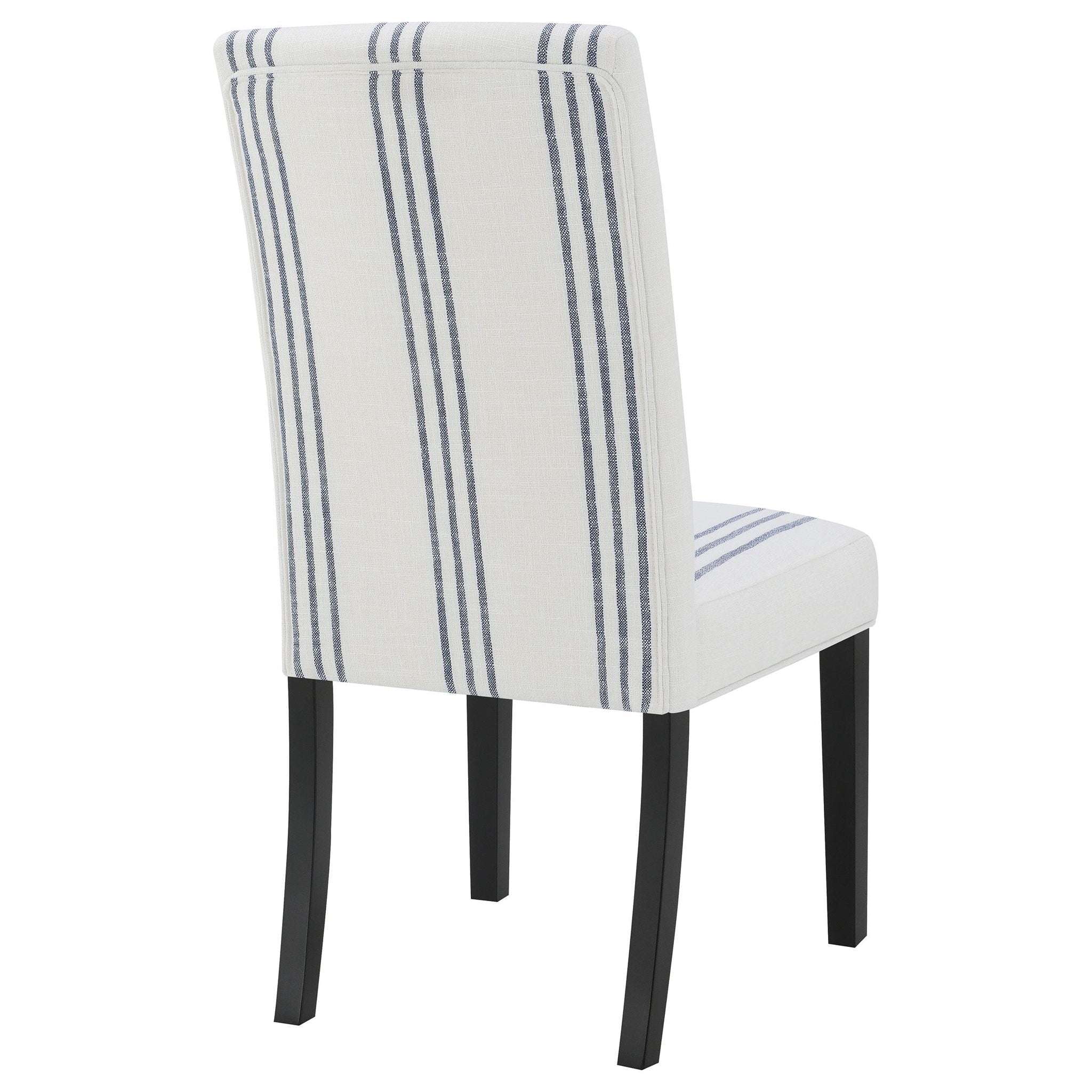 Herran Upholstered Dining Side Chair Beige (Set of 2) - Atlantic Fine Furniture Melbourne FL