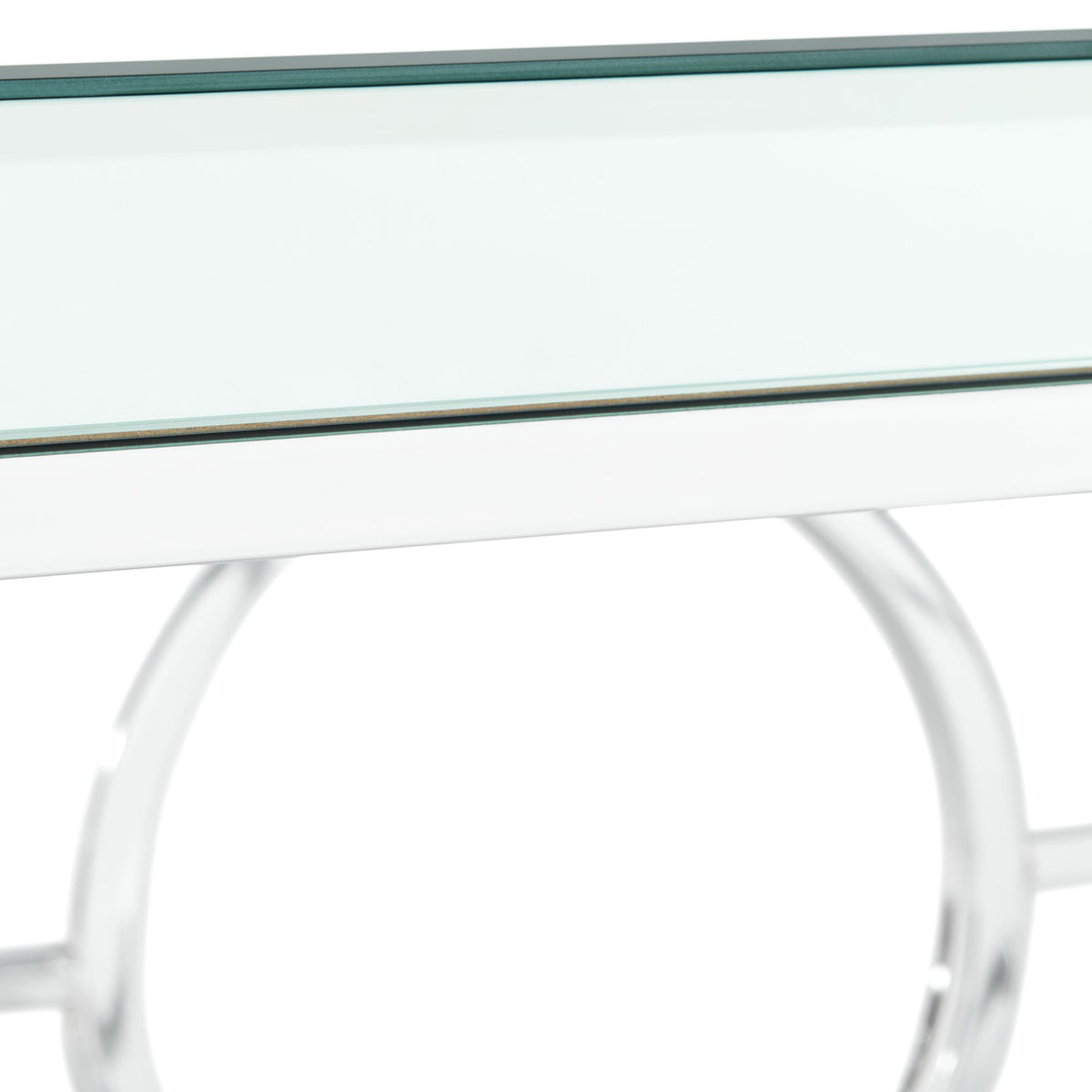 Pearl Occasional Table Set in Silver by Elements International, view 5
