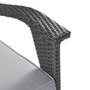 Honolulu - Loveseat - Gray / Silver