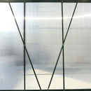 Polycarbonate Greenhouse, Heavy Duty Outdoor Aluminum Walk-In Green House Kit With Rain Gutter, Vent And Door For Backyard Garden