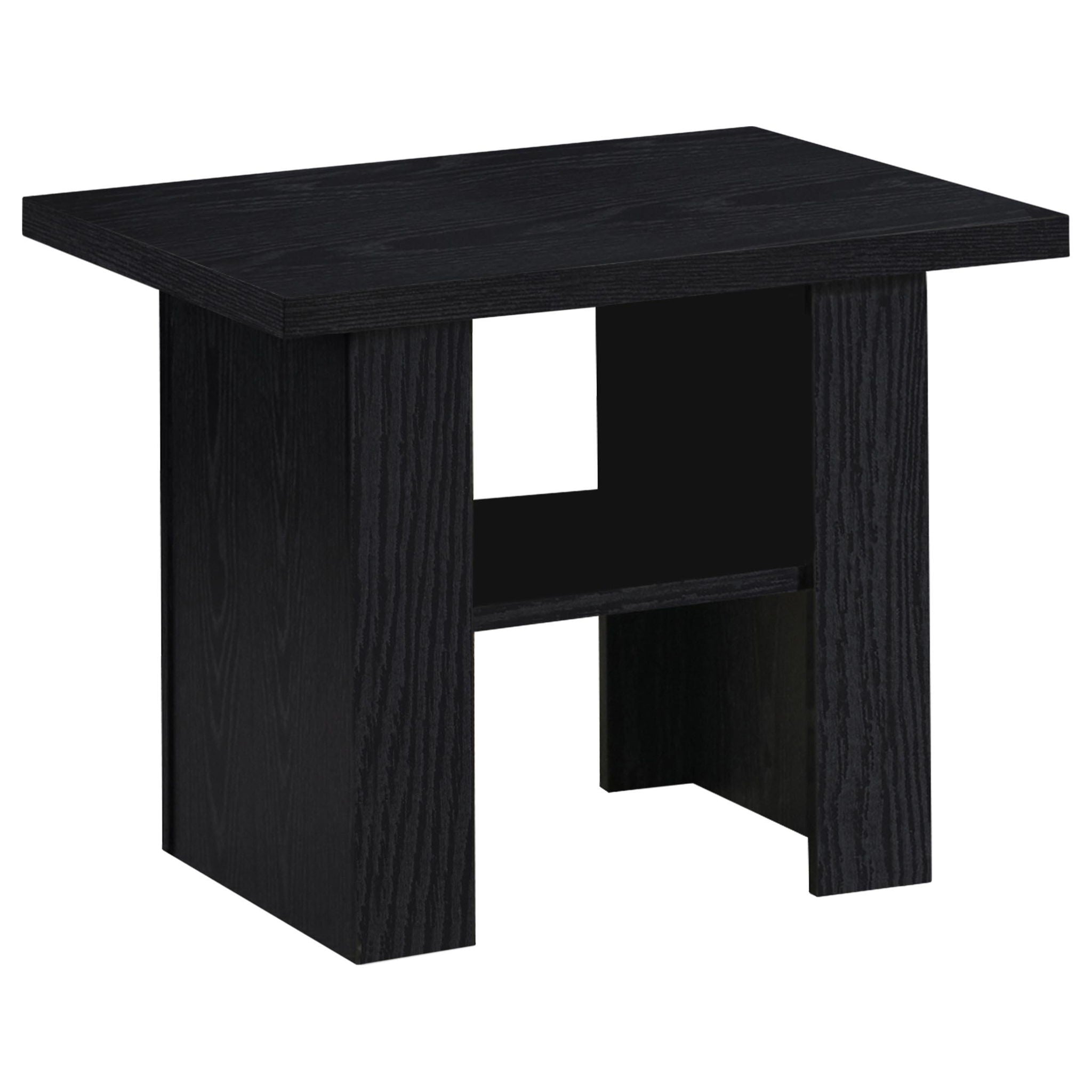Rodez 3-piece Engineered Wood Coffee Table Set Black - Atlantic Fine Furniture Melbourne FL