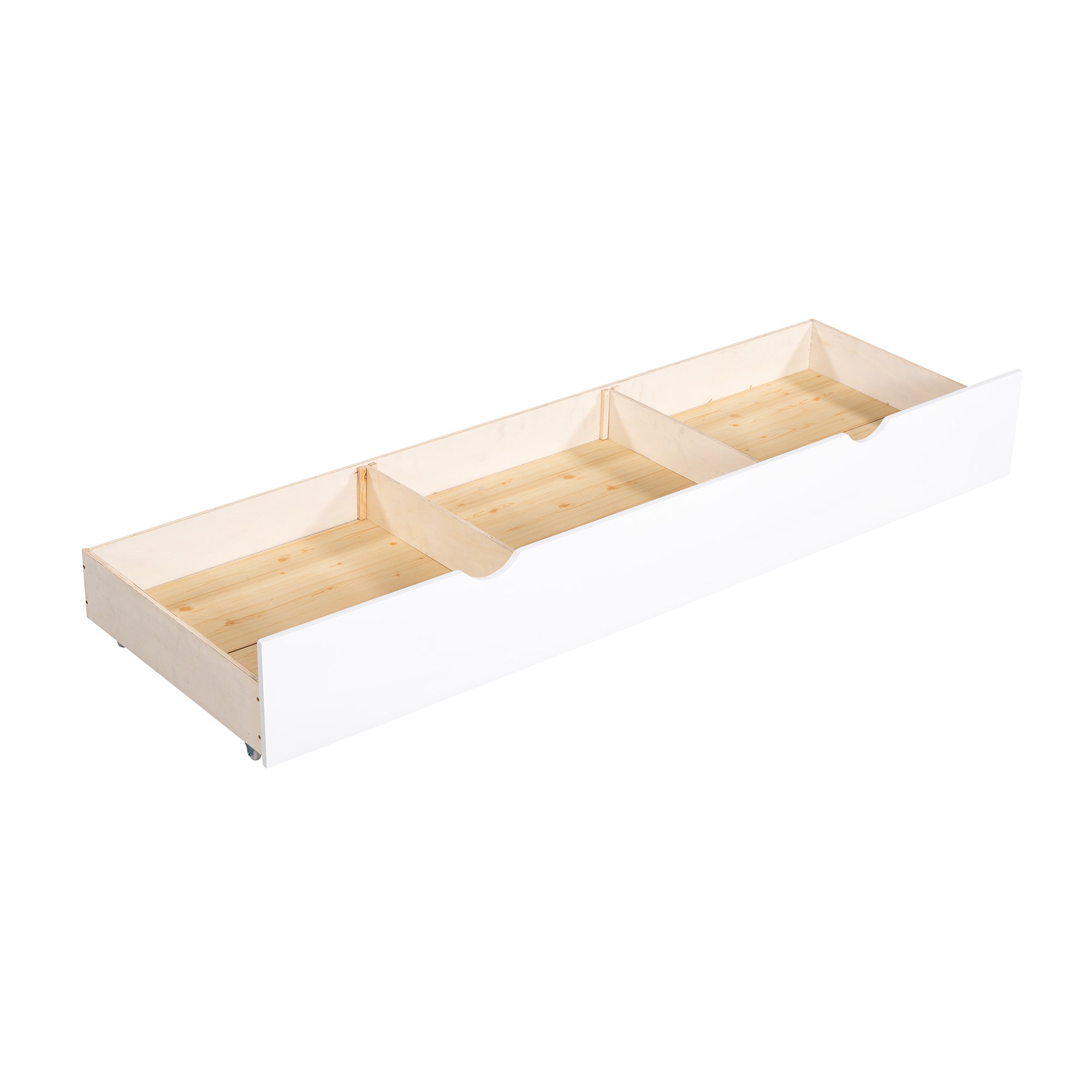 Twin L-Shaped Bunk bed with Drawers-Gray(OLD SKU :LP000038AAK) - Atlantic Fine Furniture Melbourne FL