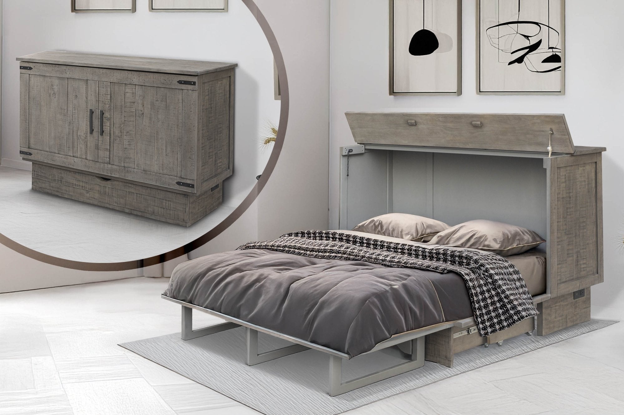 Litchfield Murphy Cabinet Bed