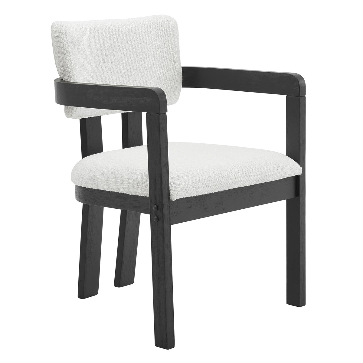 Portland Arm Chair (Set of 2) in Black by Elements International, view 7