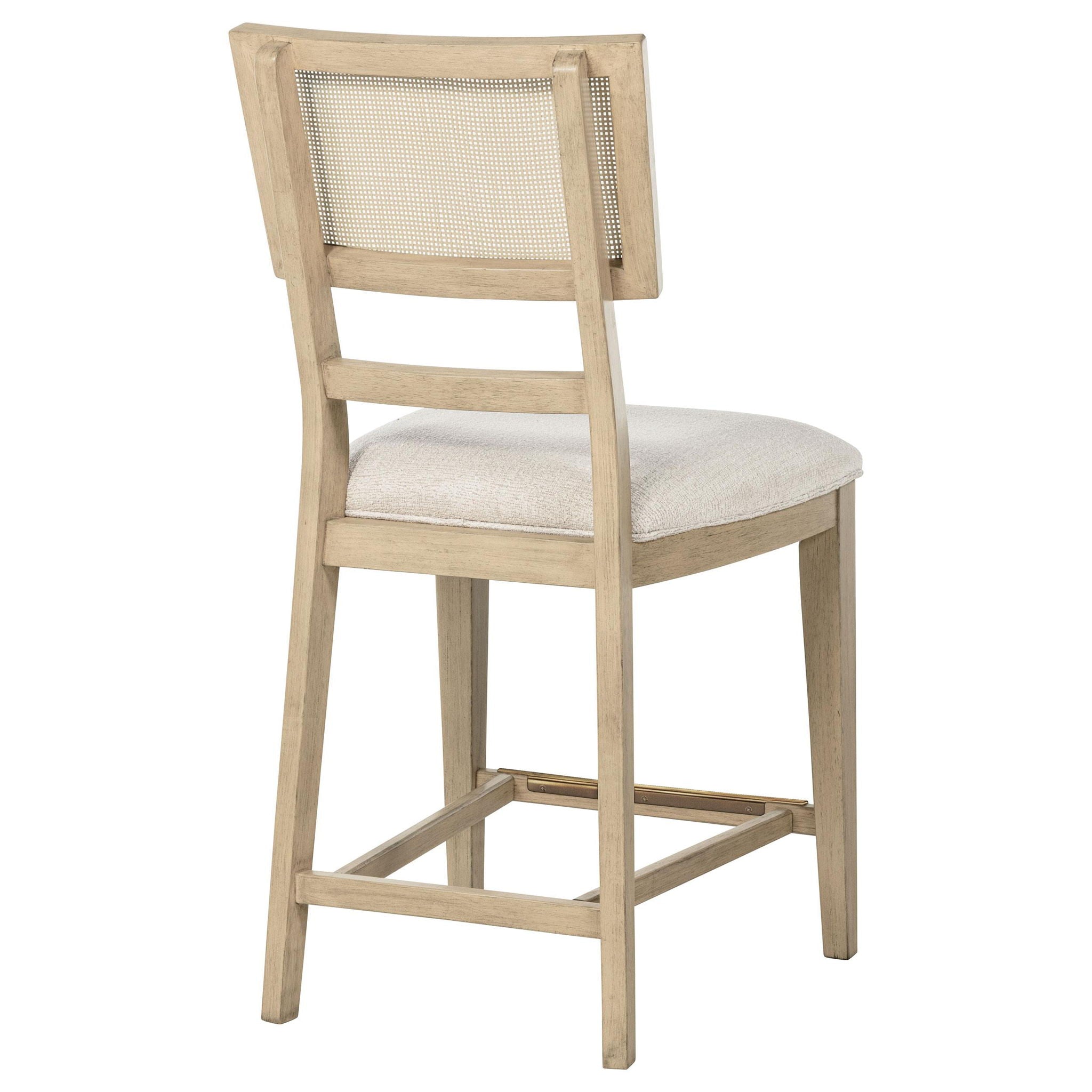 Kailani Rattan Cane Counter Side Chair Beige Oak (Set of 2) - Atlantic Fine Furniture Melbourne FL