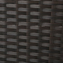 Santa Cruz - 8 Piece Outdoor Sectional Set - Dark Brown