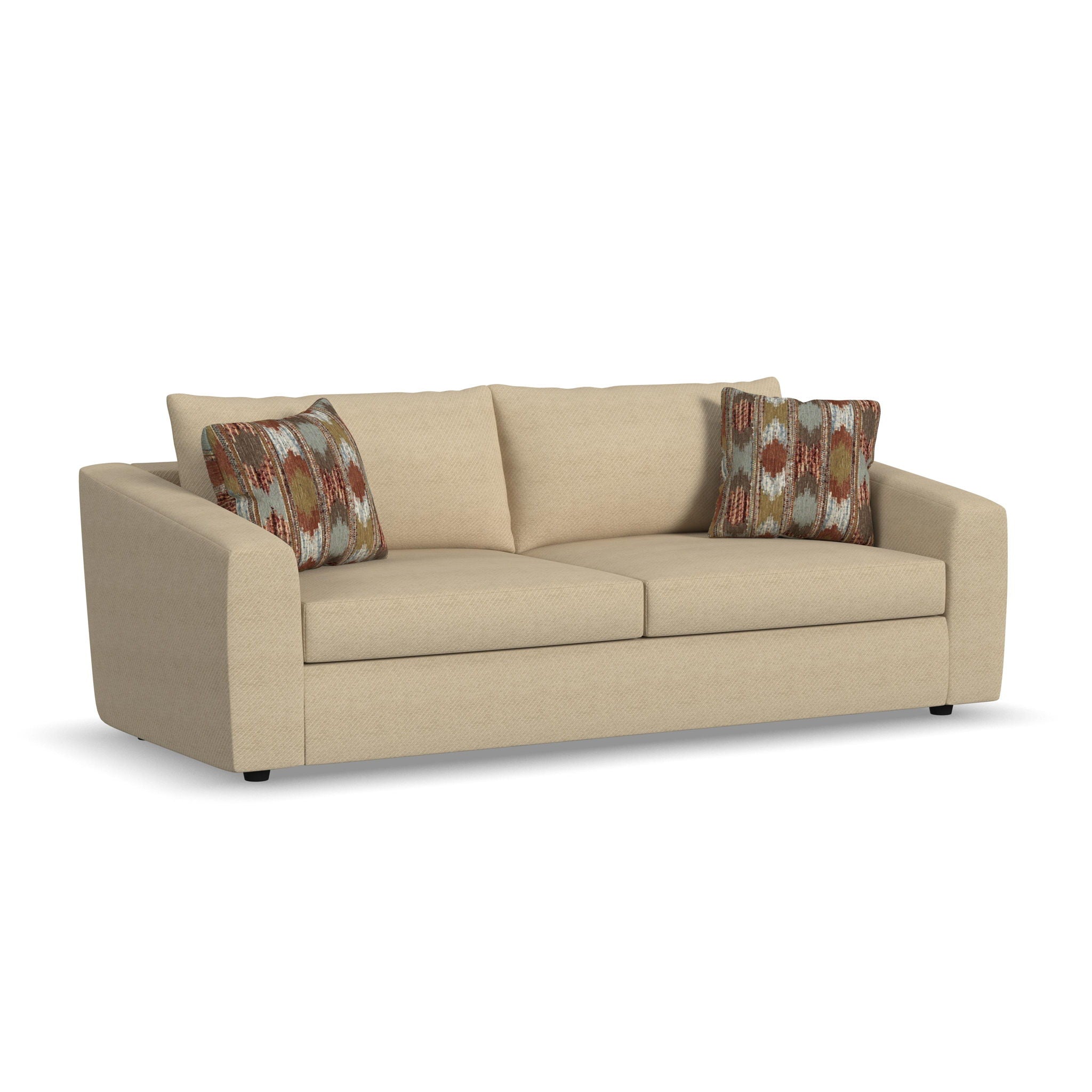Chevy - Leather Sofa - Brown