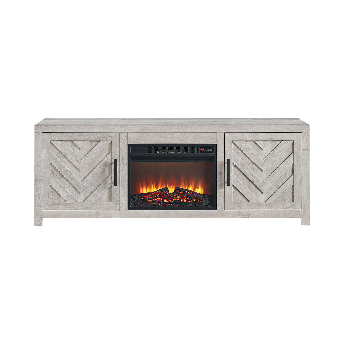 Eleanor TV Console in White by Elements International, view 9