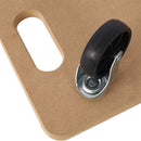 Furniture Moving Dolly, Heavy Duty Wood Rolling Mover With Wheels For Piano Couch Fridge Heavy Items, Securely Holds 500 Lbs (Set of 4) - Natural