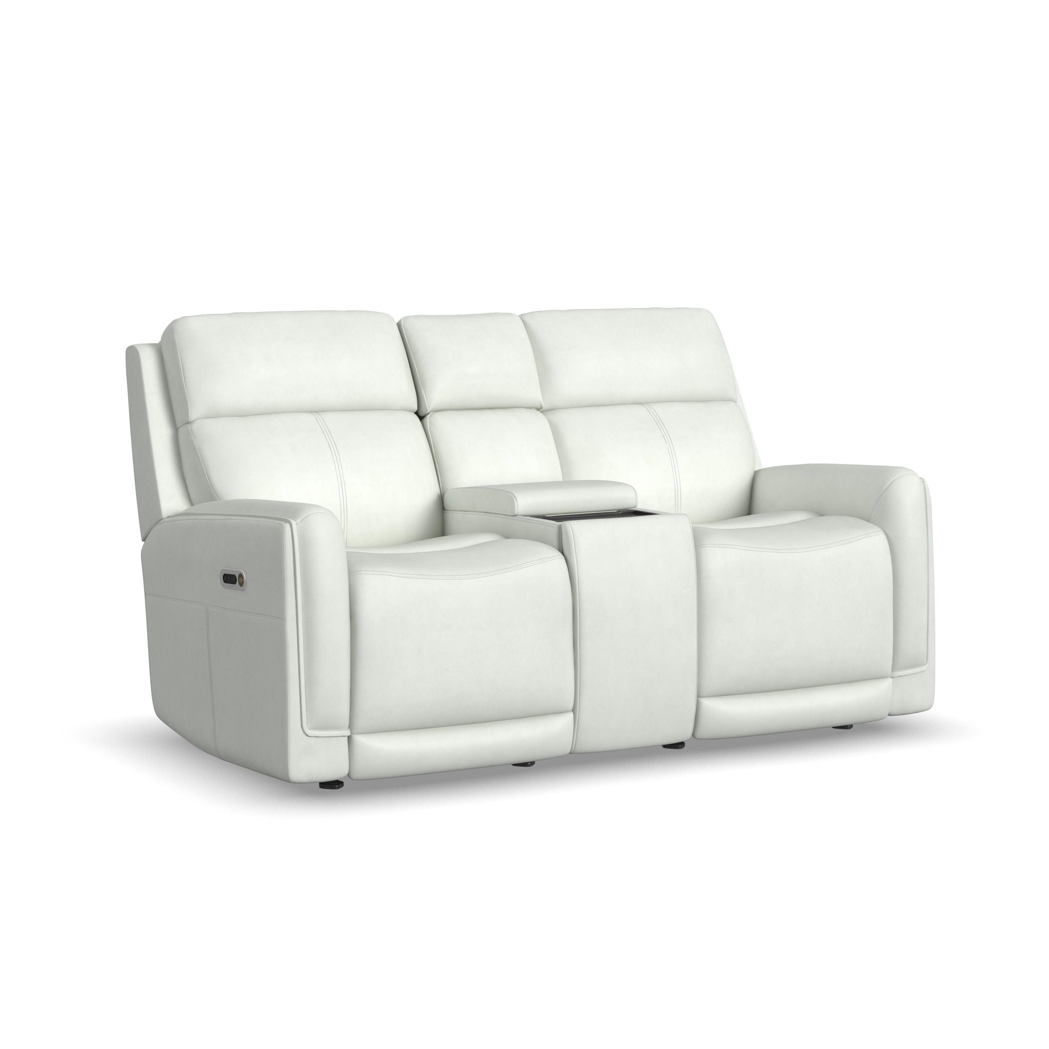 Alister - Power Gliding Loveseat With Console, Power Headrests & Lumbar