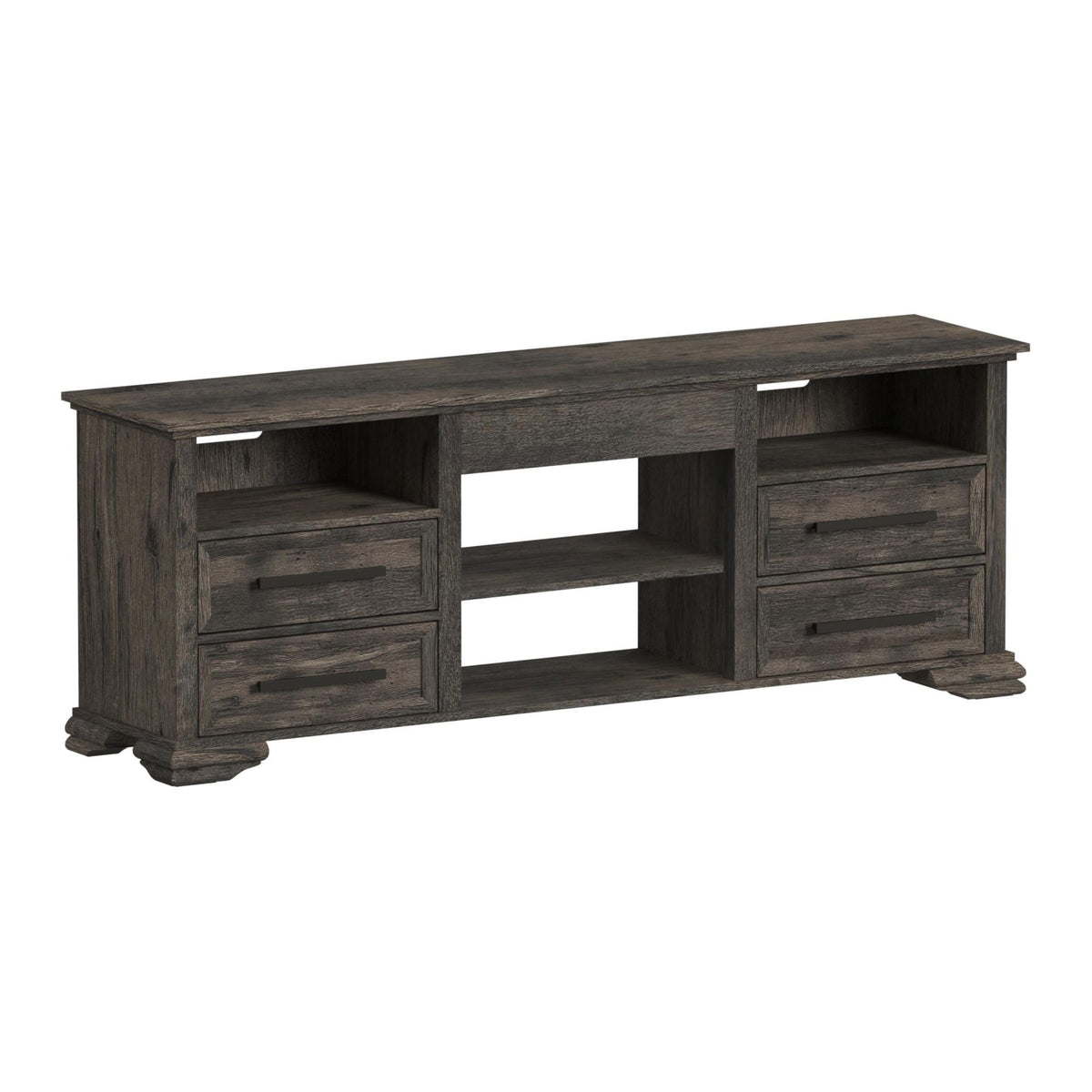 Park Ridge TV Console in Dark Gray by Elements International