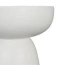 Magnesium Oxide Plant Stand - White