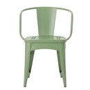 Ambrosia - 3 Piece Bistro Set With Leaf Motifs Top And Seat