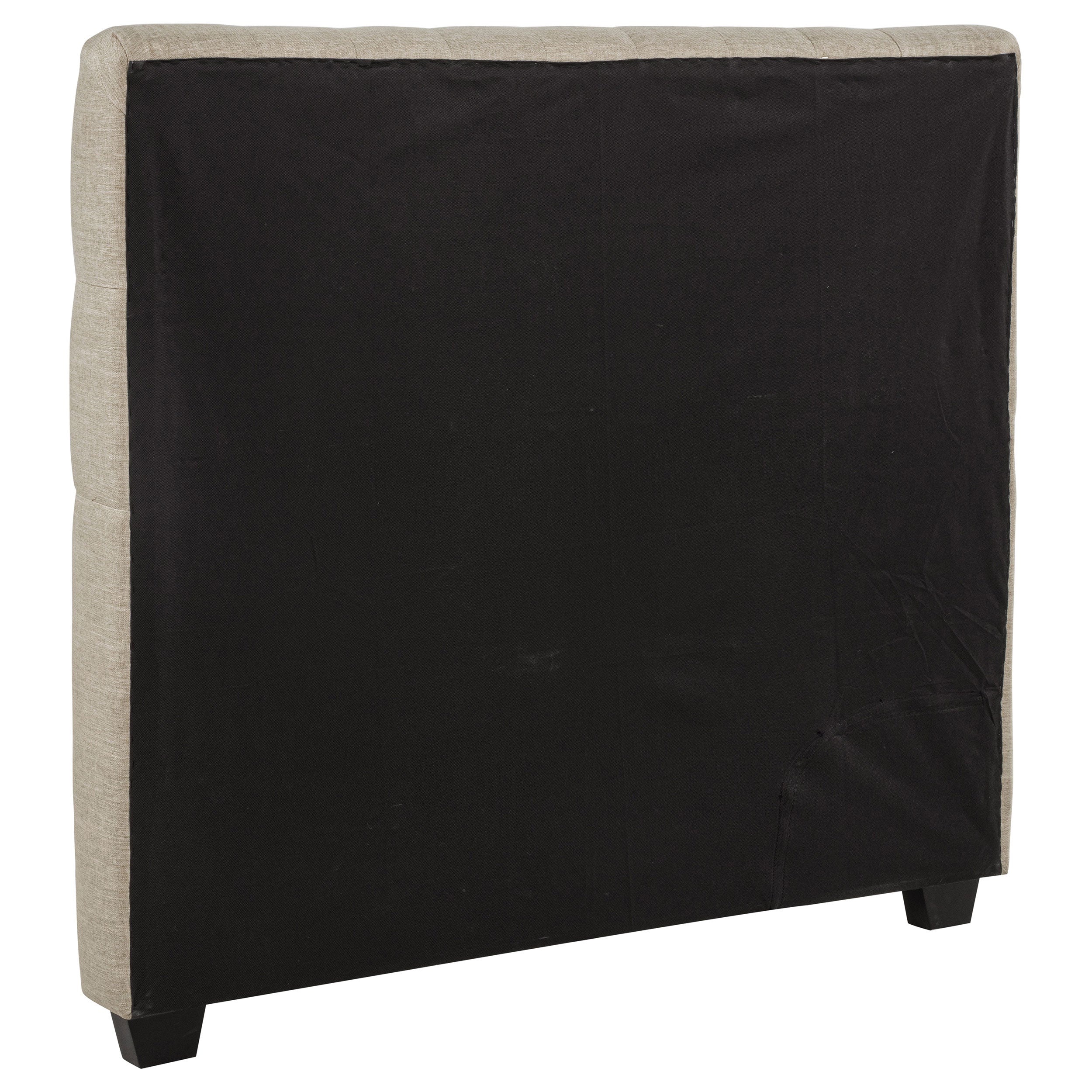 Chloe Upholstered Full Panel Headboard Oatmeal — view 3