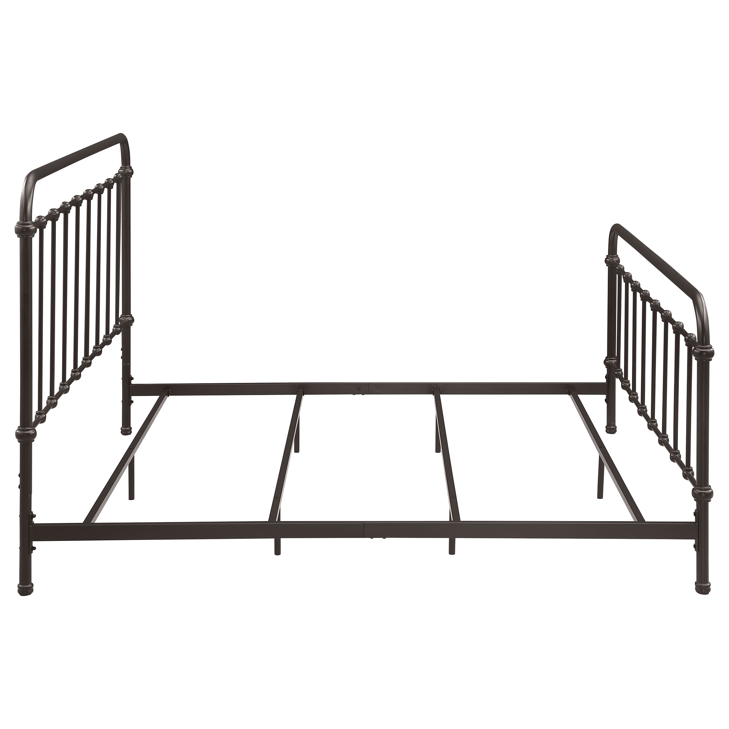 Livingston Metal Eastern King Open Frame Bed Dark Bronze — view 8