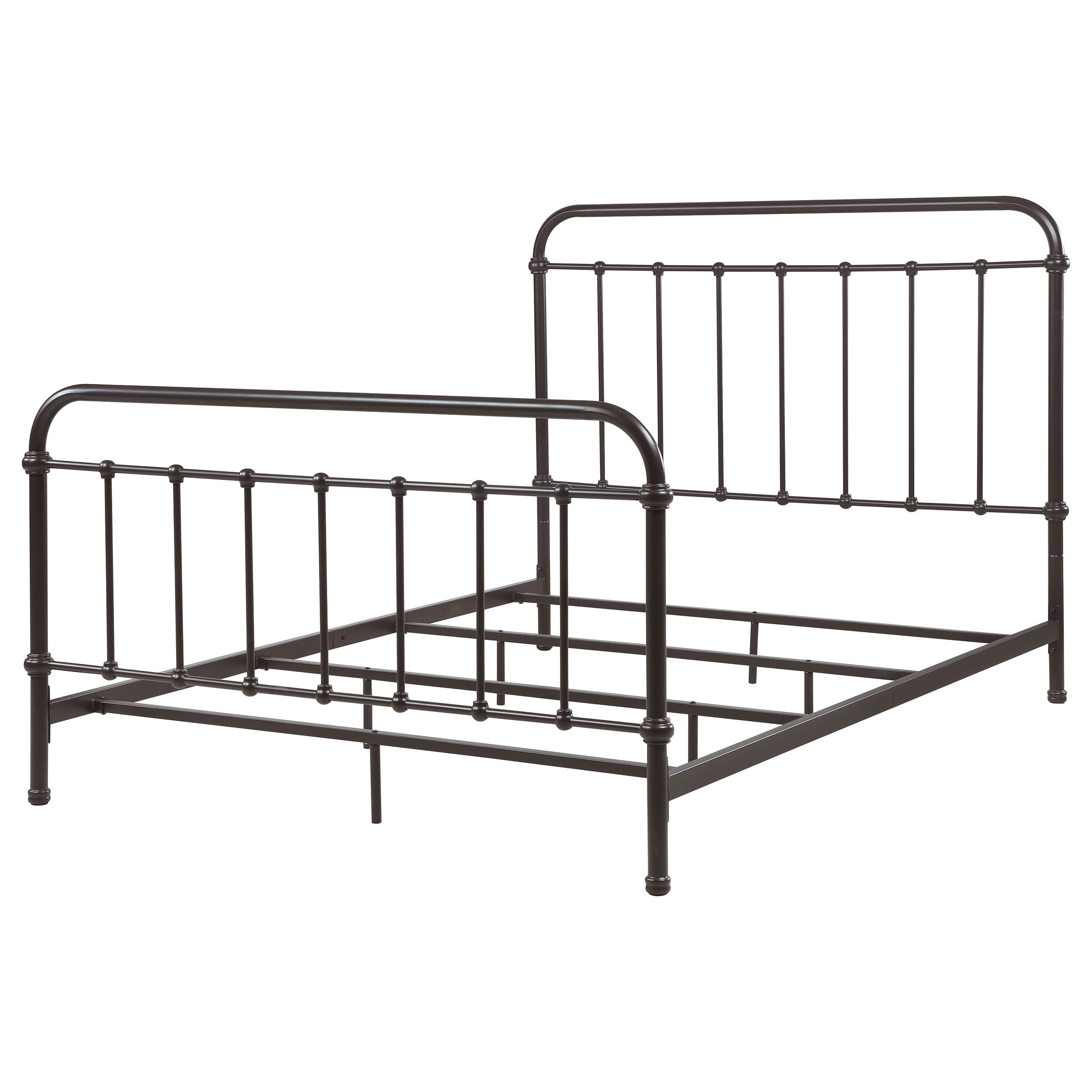 Livingston Metal Queen Open Frame Bed Dark Bronze — view 4