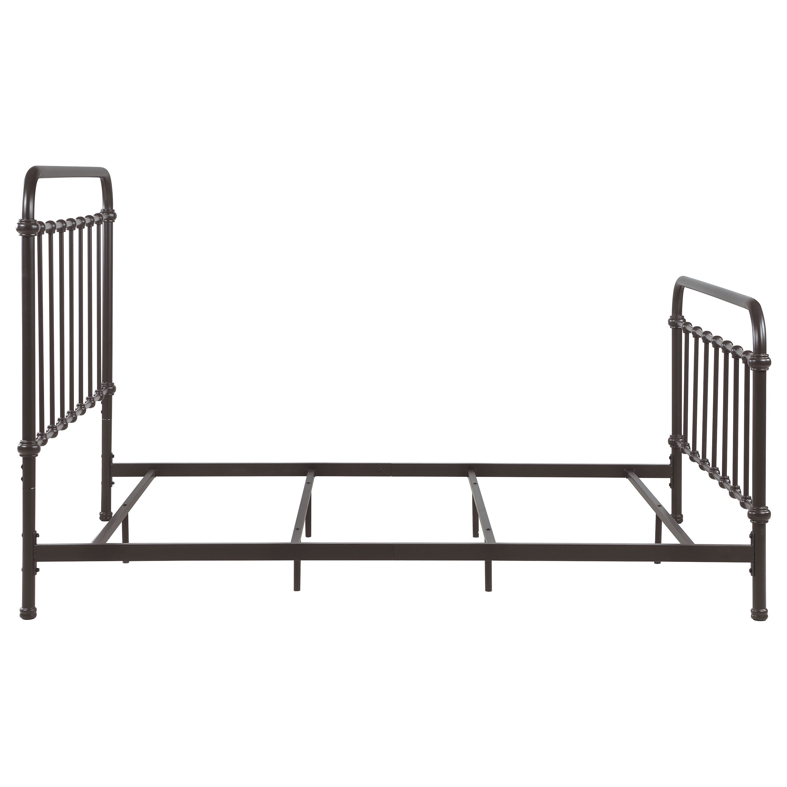 Livingston Metal Queen Open Frame Bed Dark Bronze — view 9
