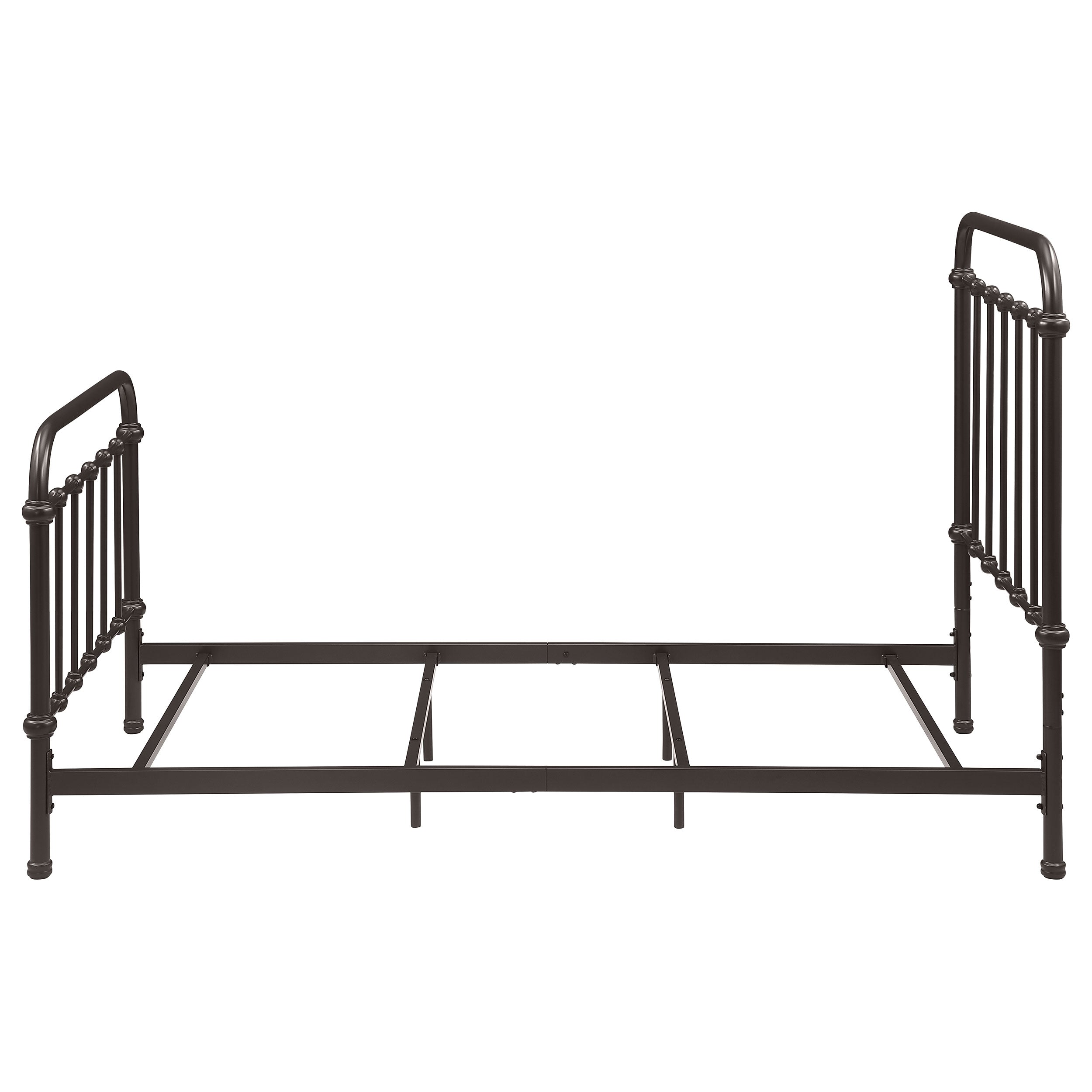 Livingston Metal Twin Open Frame Bed Dark Bronze — view 5