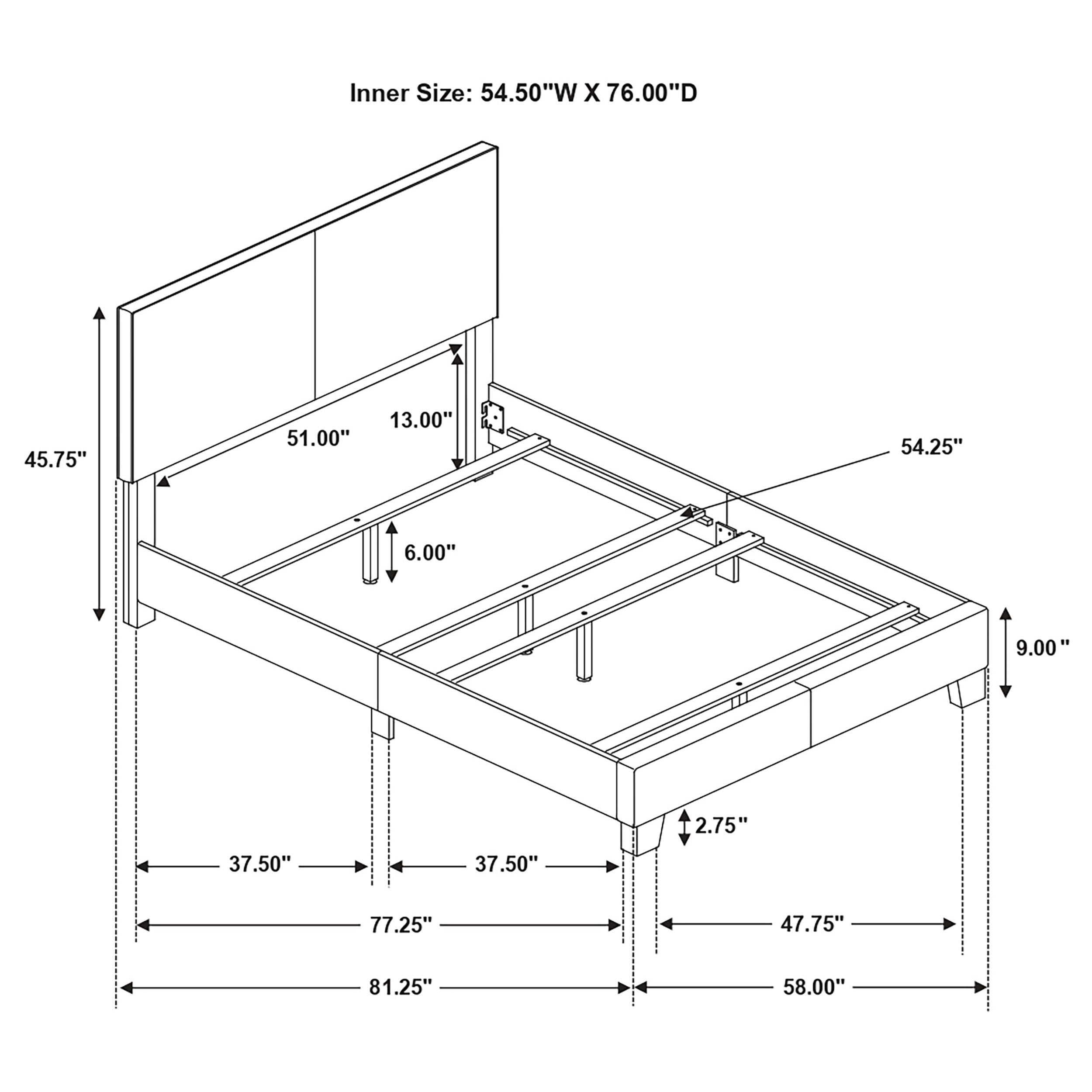 Dorian 4-piece Full Bedroom Set Dark Cocoa — view 13