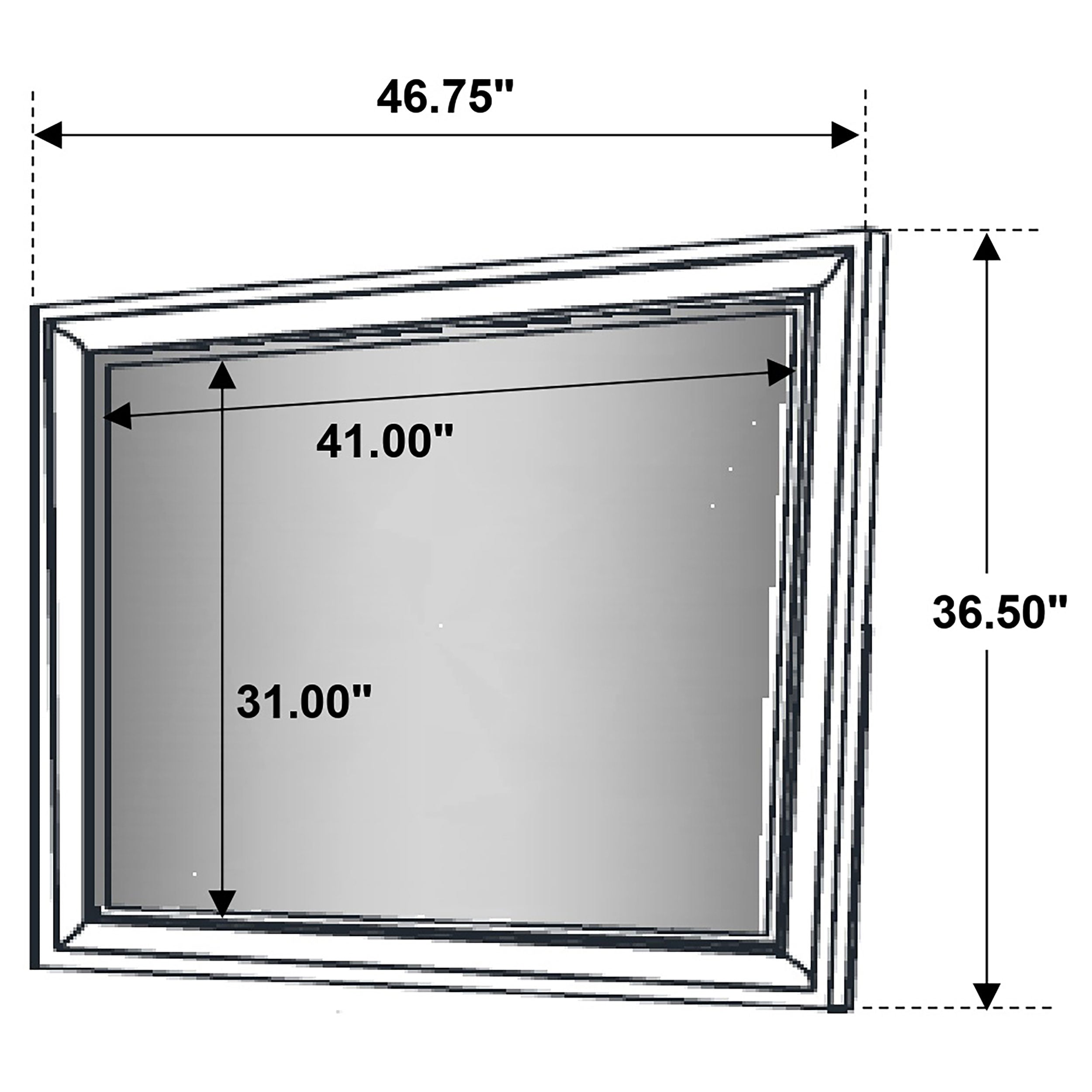 Barzini 4-piece Queen Bedroom Set White — view 15