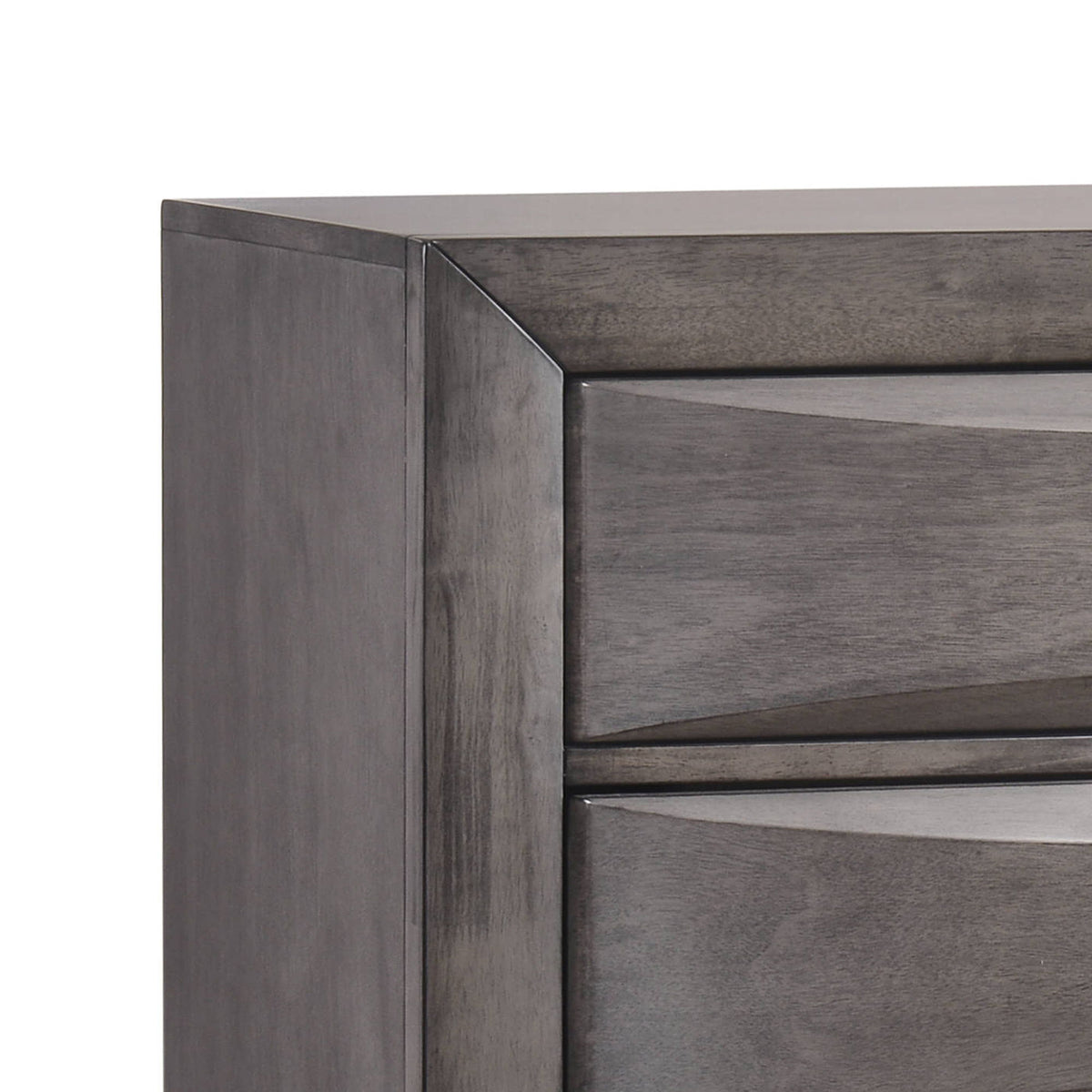 Emily 5-Drawer Chest (Sturdy) in Gray by Elements International, view 4