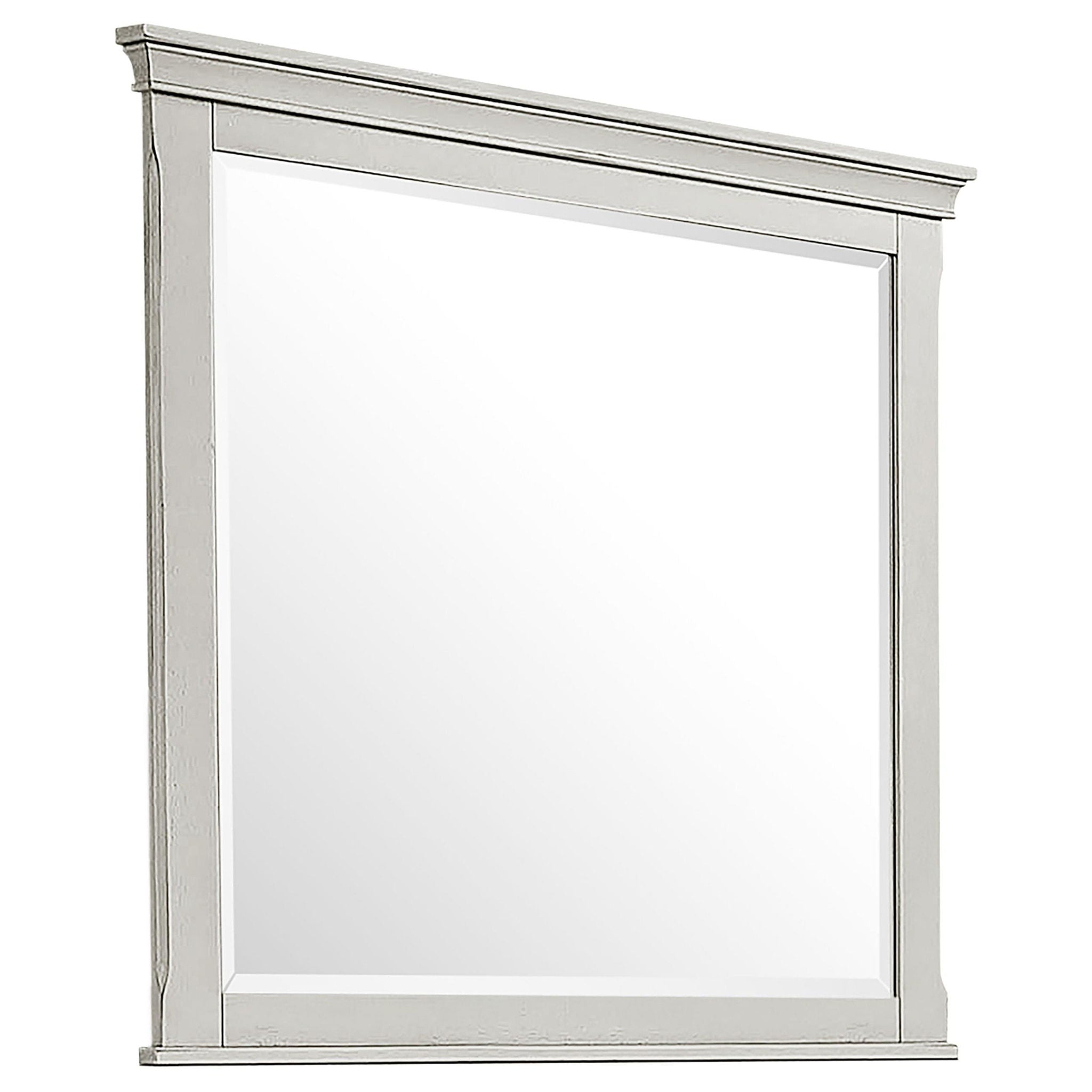 Franco 4-piece Eastern King Bedroom Set Distressed White