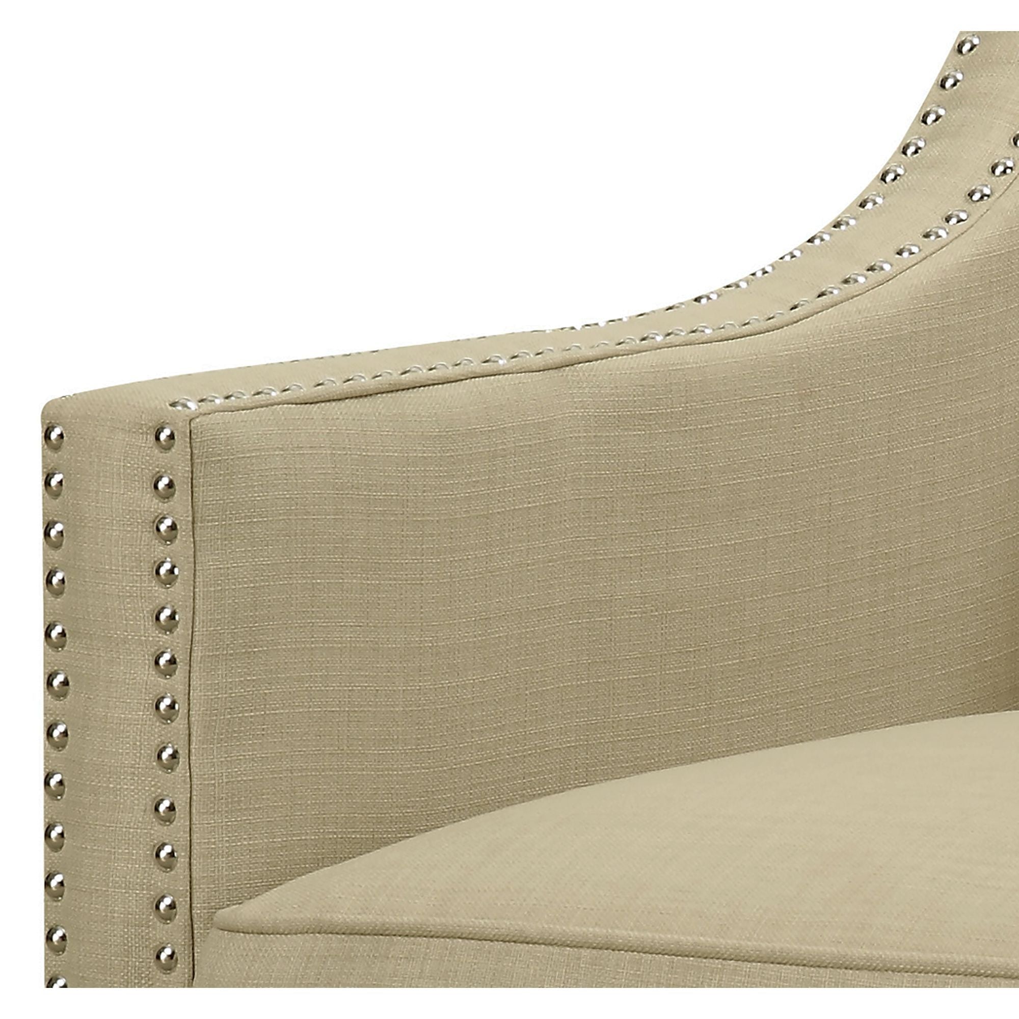 Erica Accent Chair in Beige by Elements International, view 11
