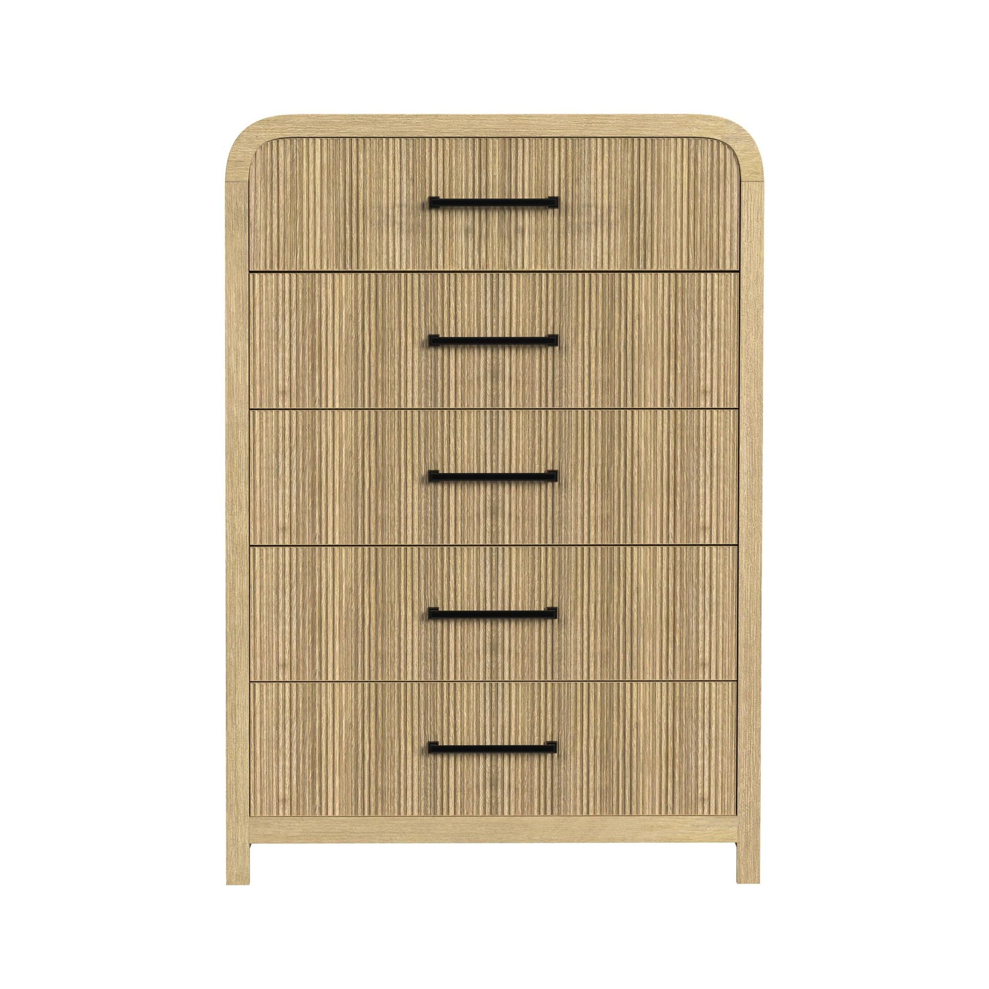 Ridgemont 5-Drawer Chest in Black by Elements International, view 5
