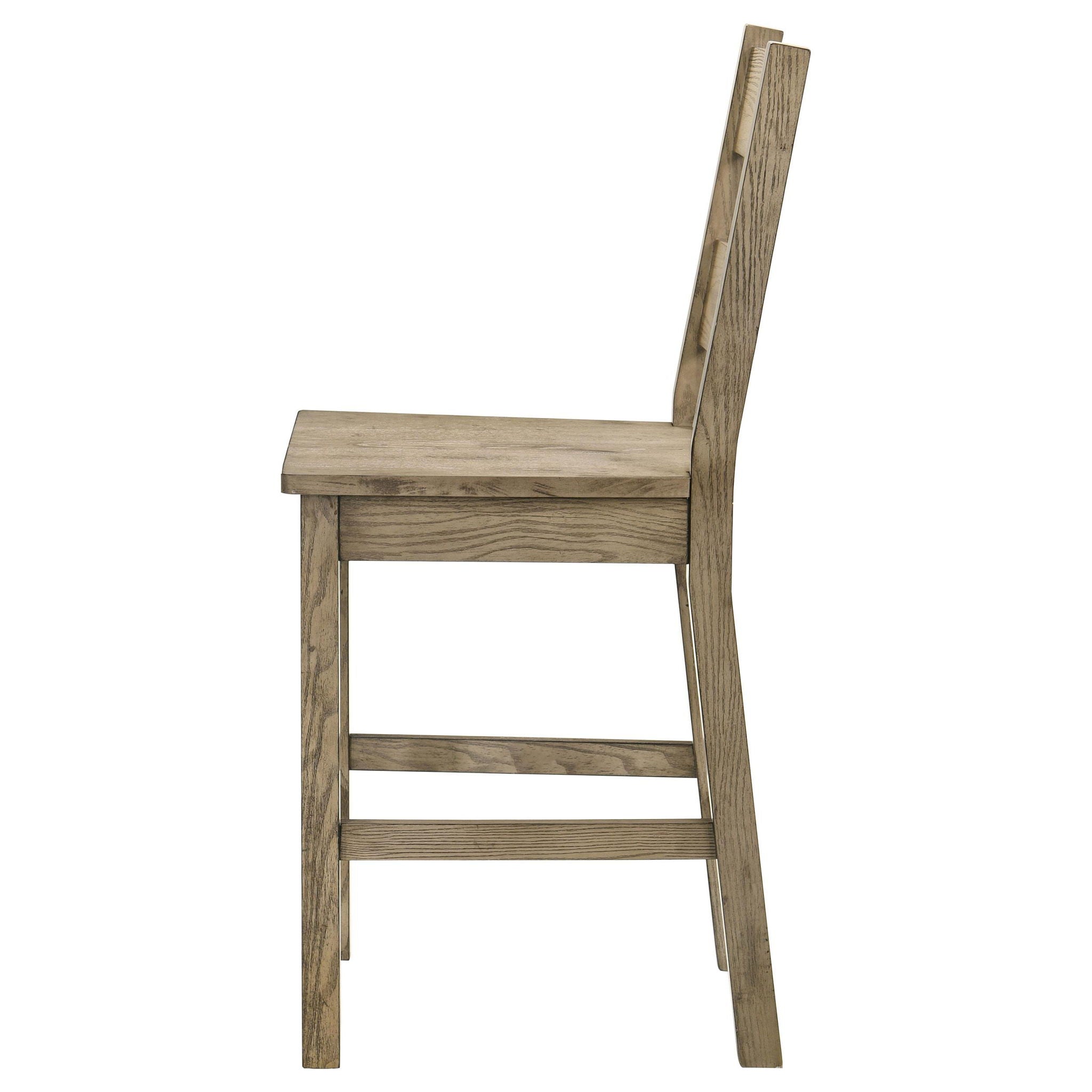 Cardova Counter Height Dining Chair Vineyard Oak (Set of 2) - Atlantic Fine Furniture Melbourne FL