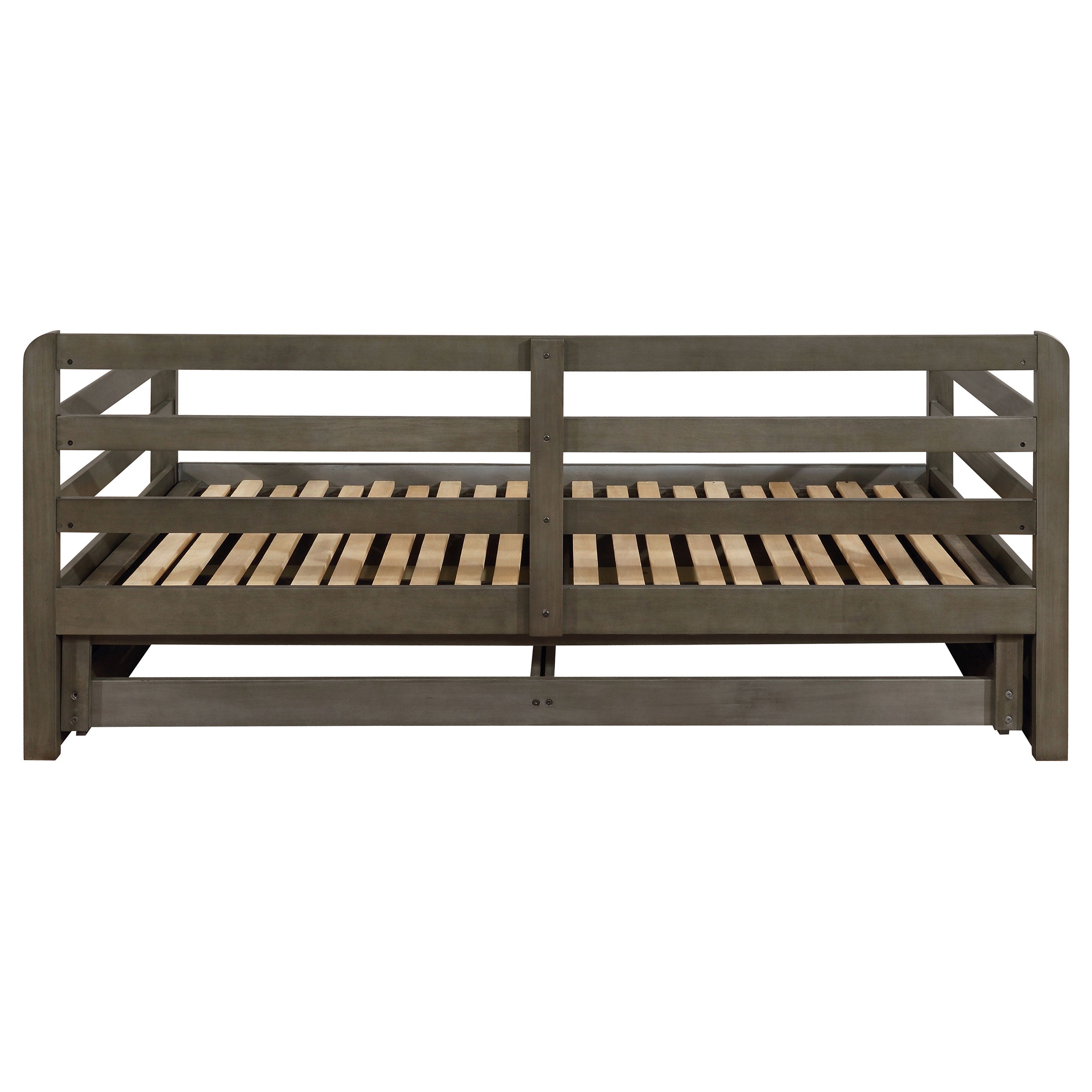 Sorrento 2-drawer Twin XL Daybed with Extension Trundle Grey — view 11