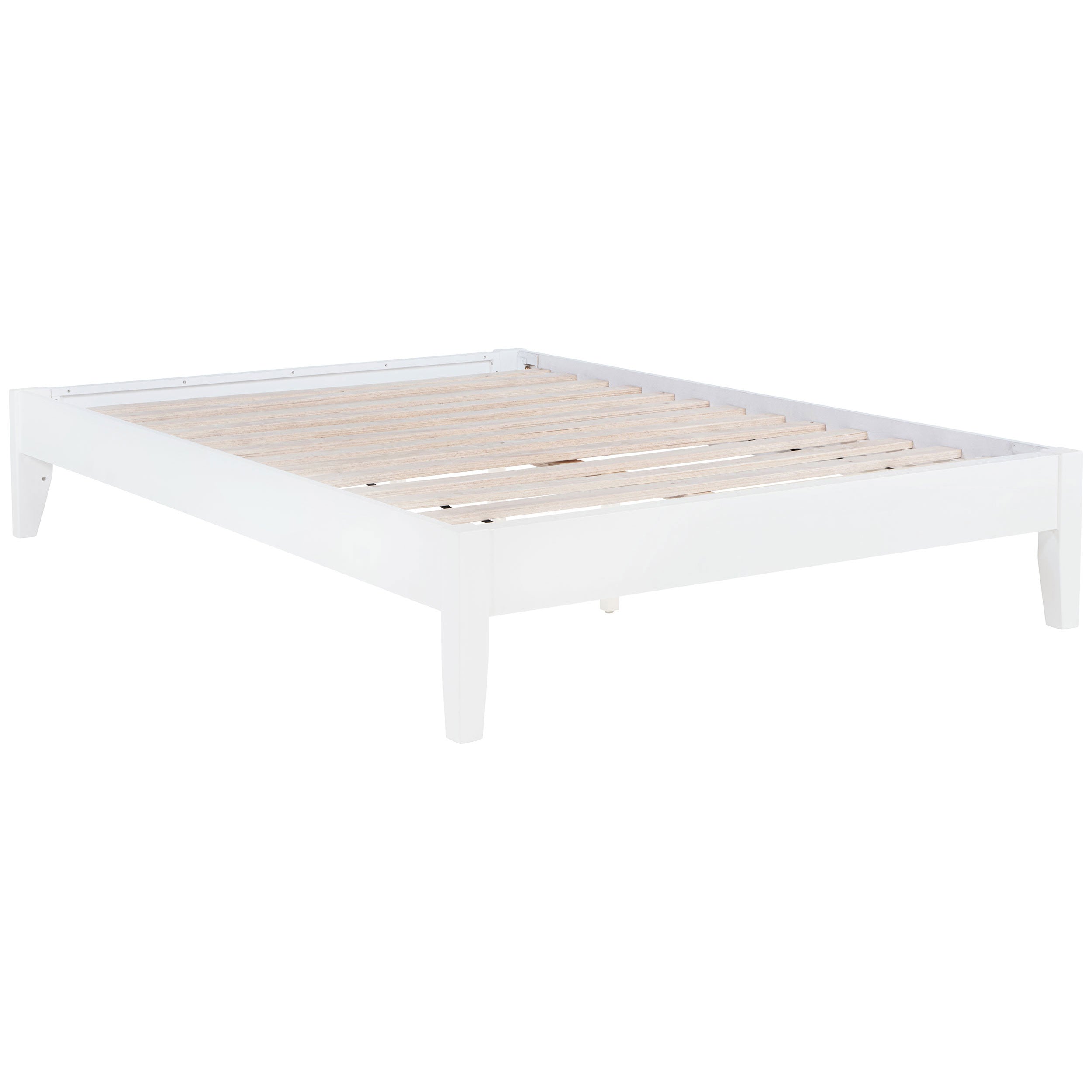 Hounslow Full Universal Platform Bed White — view 1
