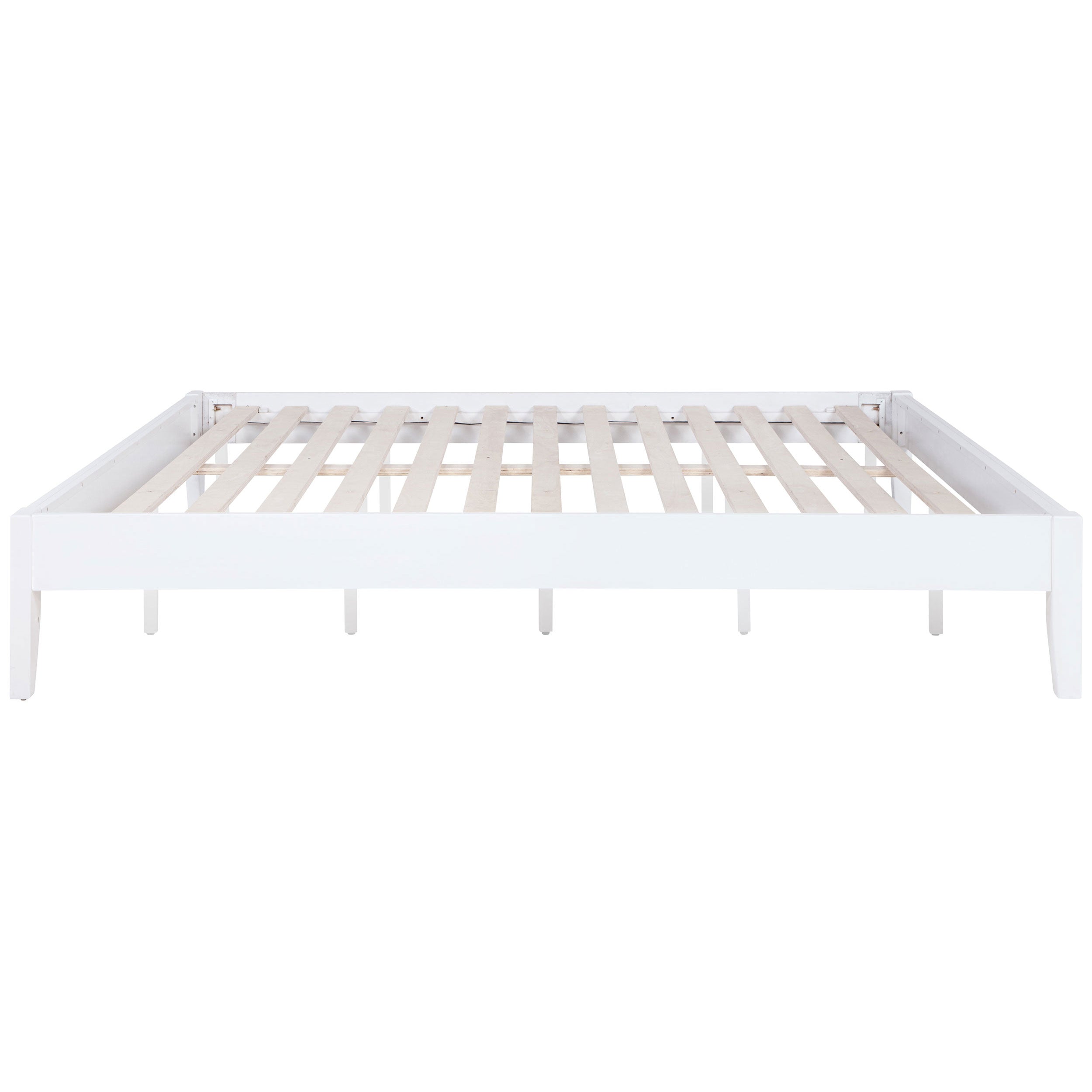 Hounslow California King Universal Platform Bed White — view 6