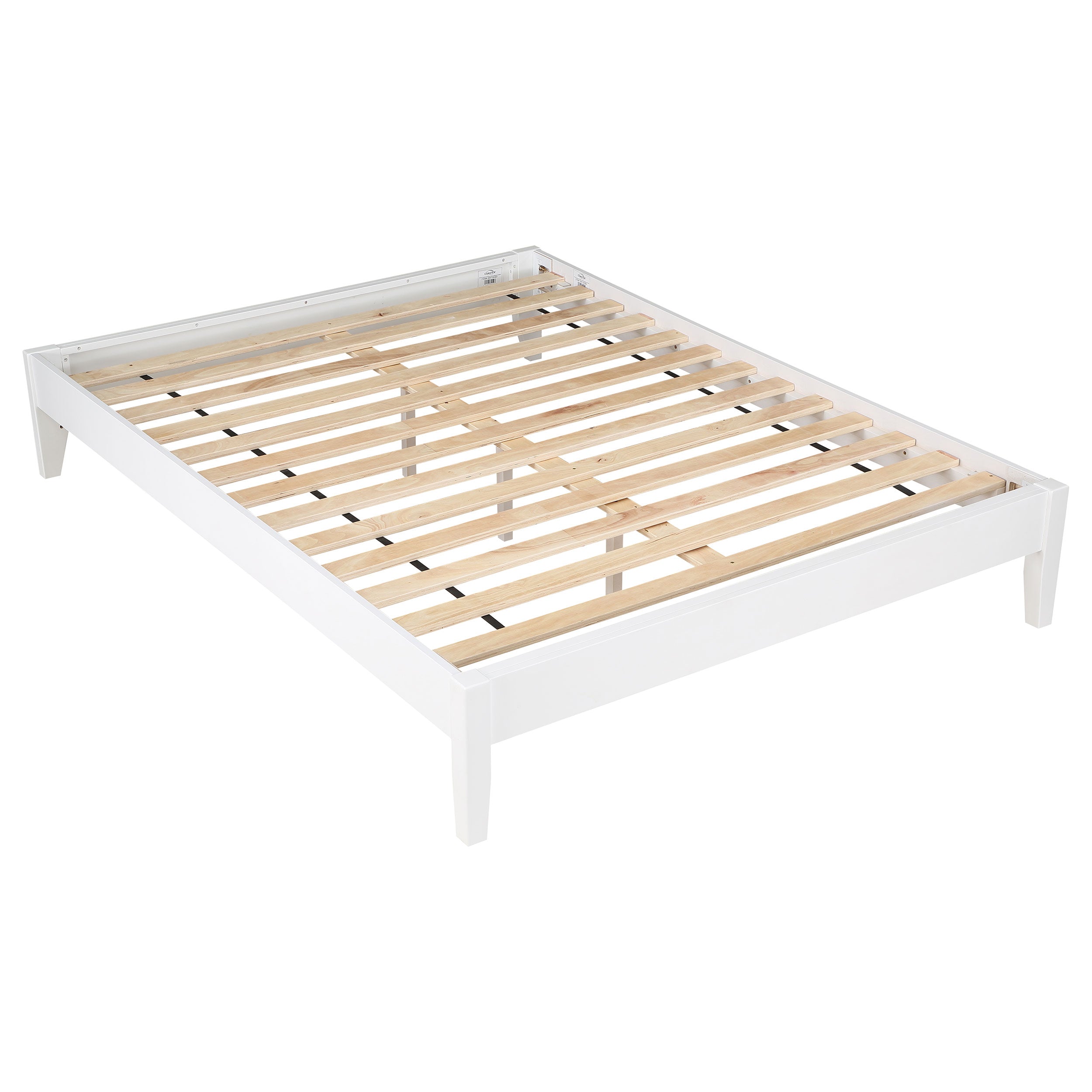 Hounslow Queen Universal Platform Bed White — view 4