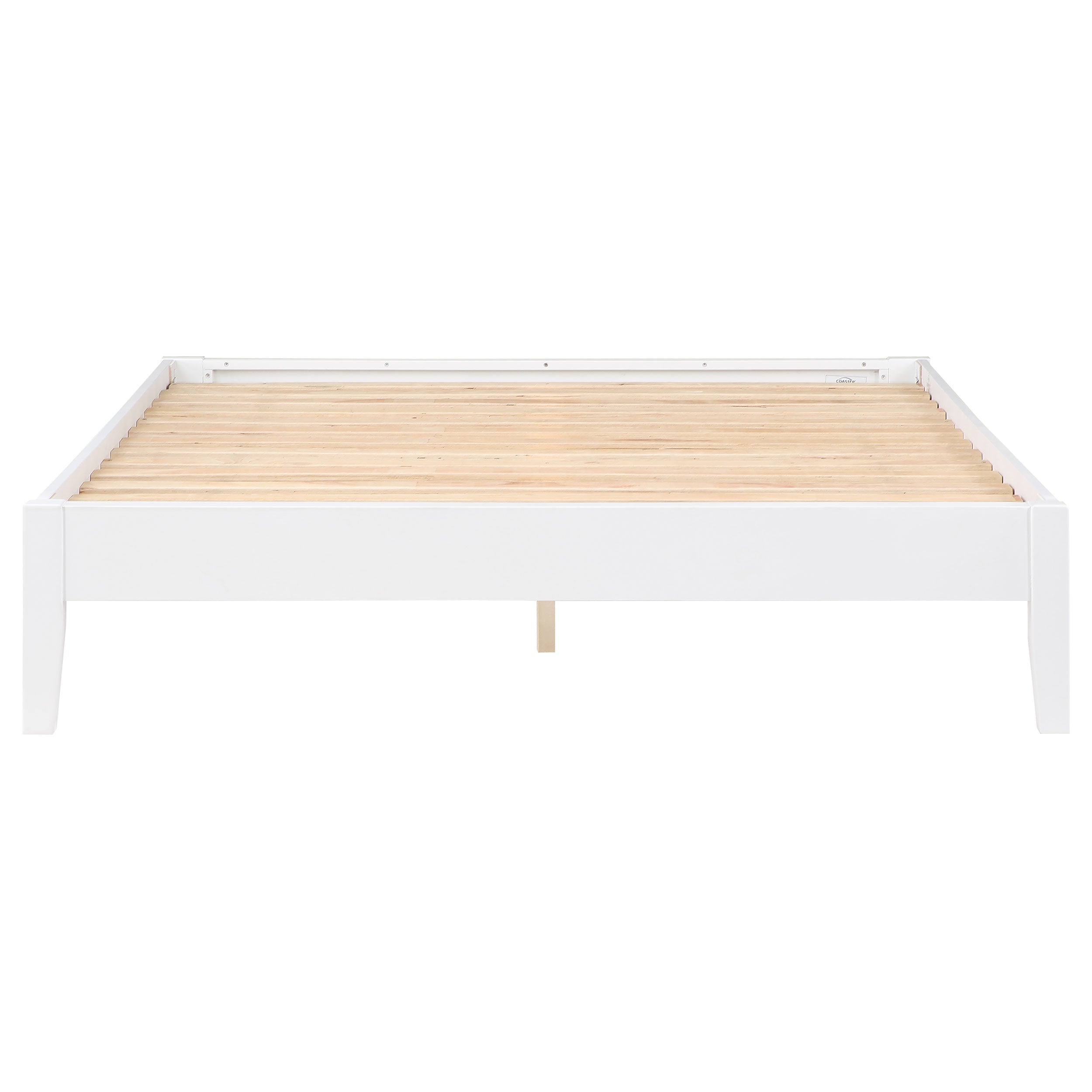 Hounslow Queen Universal Platform Bed White — view 5