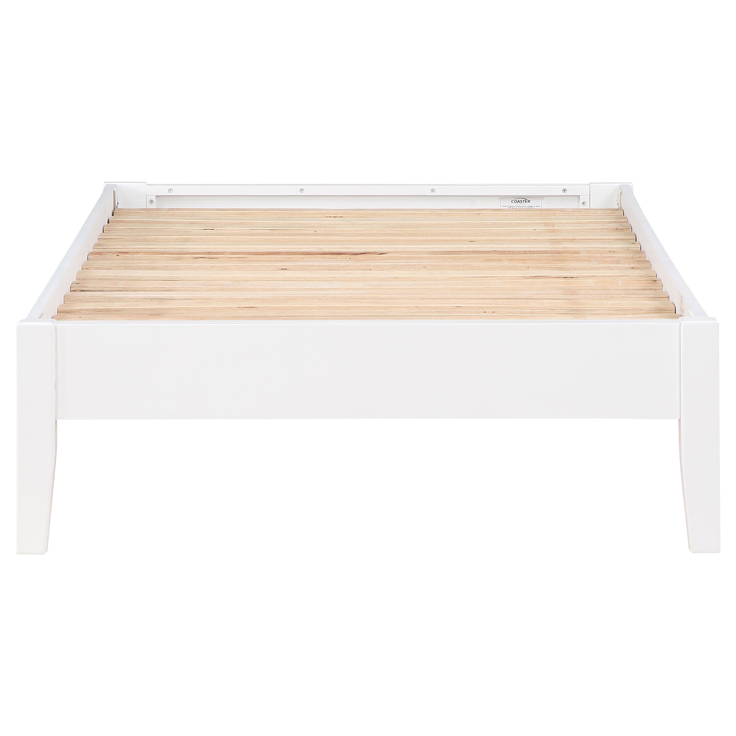 Hounslow Twin Universal Platform Bed White — view 5
