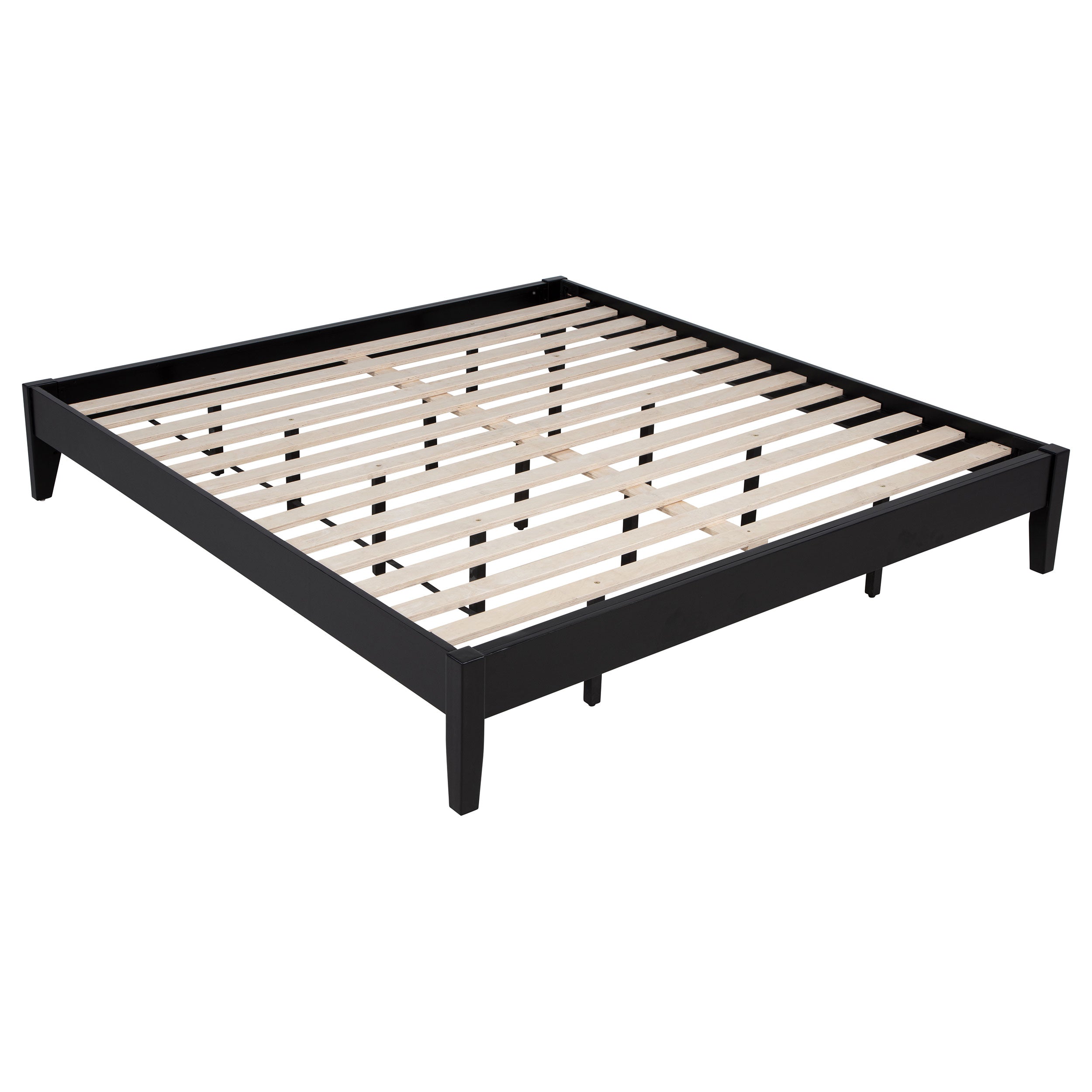 Hounslow California King Universal Platform Bed Black — view 5