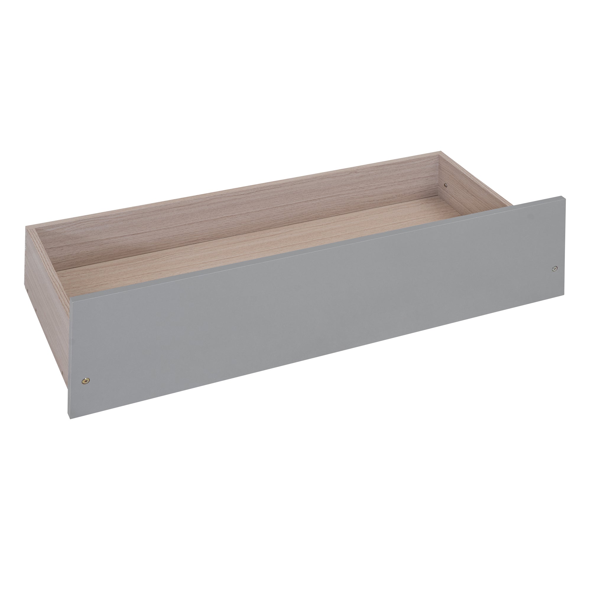 Full Size Wooden House Bed with Two Drawers,Gray - Atlantic Fine Furniture Melbourne FL