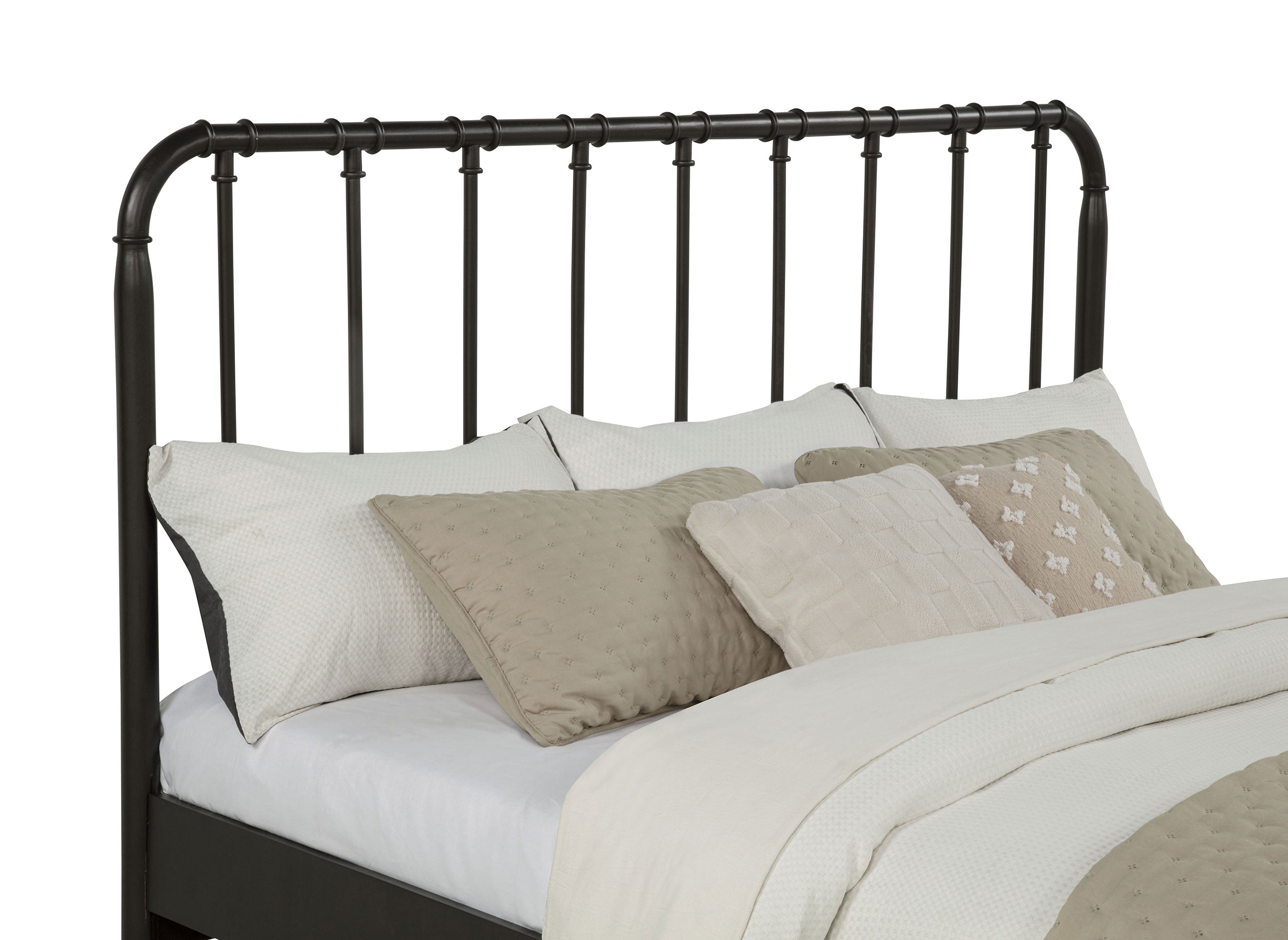 Rocco All Wood Water Pipe Open Frame Eastern King Bed Dark Bronze — view 7