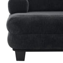 Oversized Chaise Lounge Sofa Bed With Deep Seat And Layered Armrests