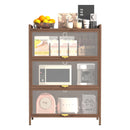 Flip Doors Cabinet, With Ample Storage Space
