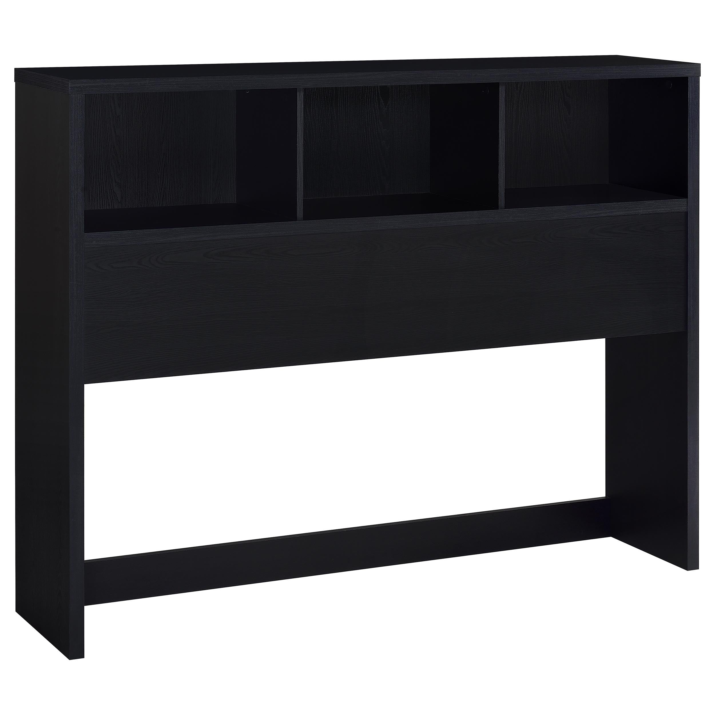 Westpark 3-piece Queen Bedroom Set Bookcase Headboard Black — view 3