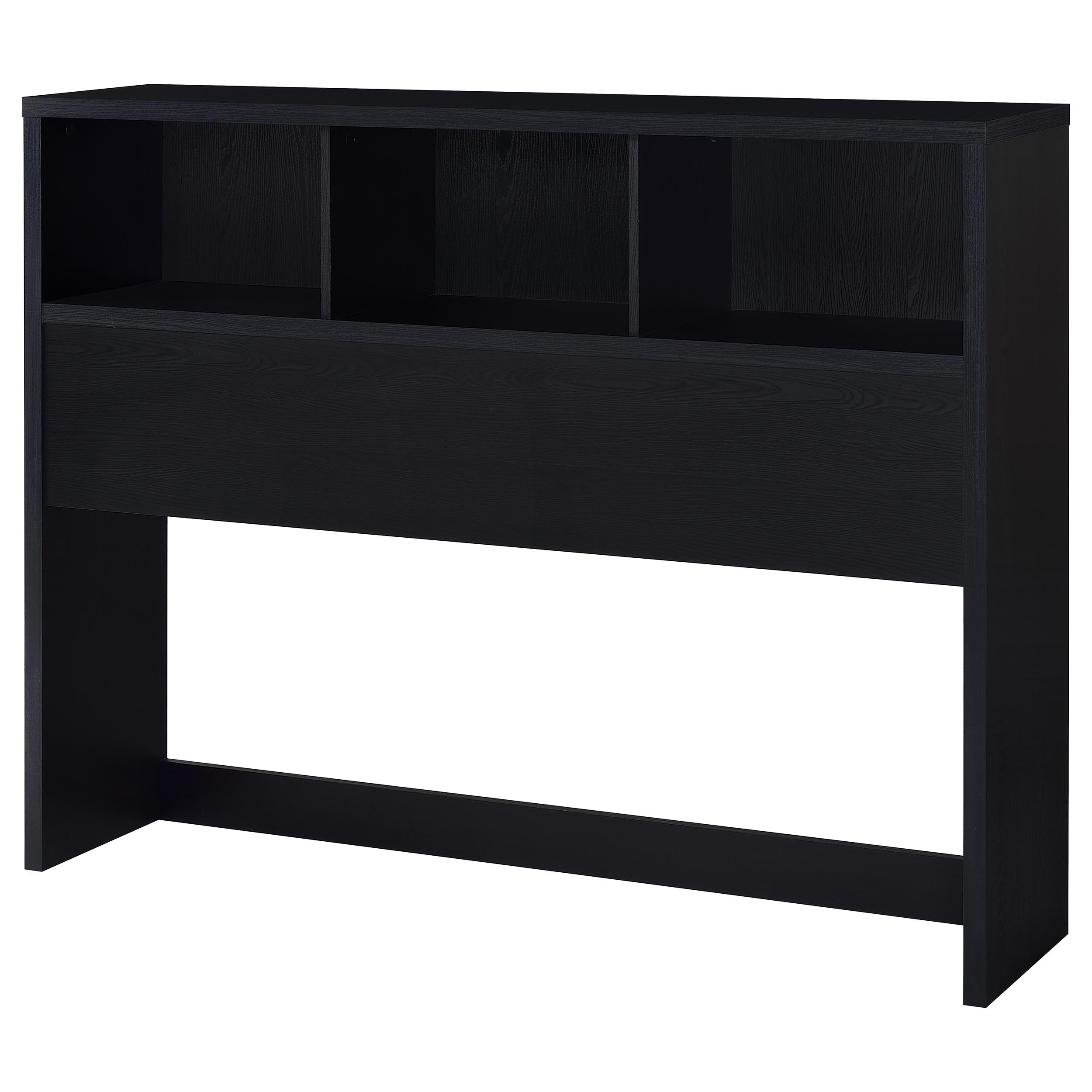 Westpark 3-piece Queen Bedroom Set Bookcase Headboard Black — view 5