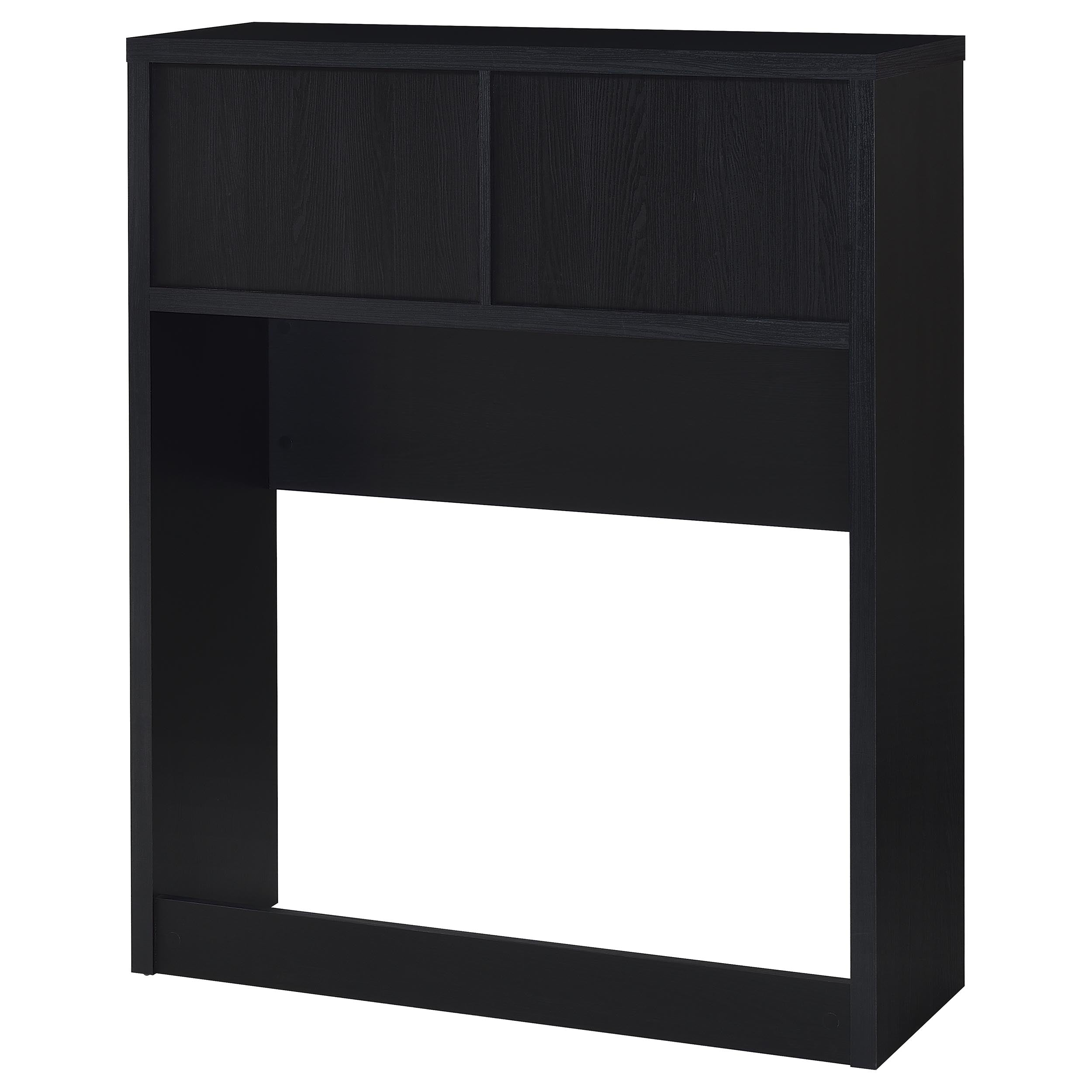Westpark 49-inch Twin Bookcase Headboard Black — view 6