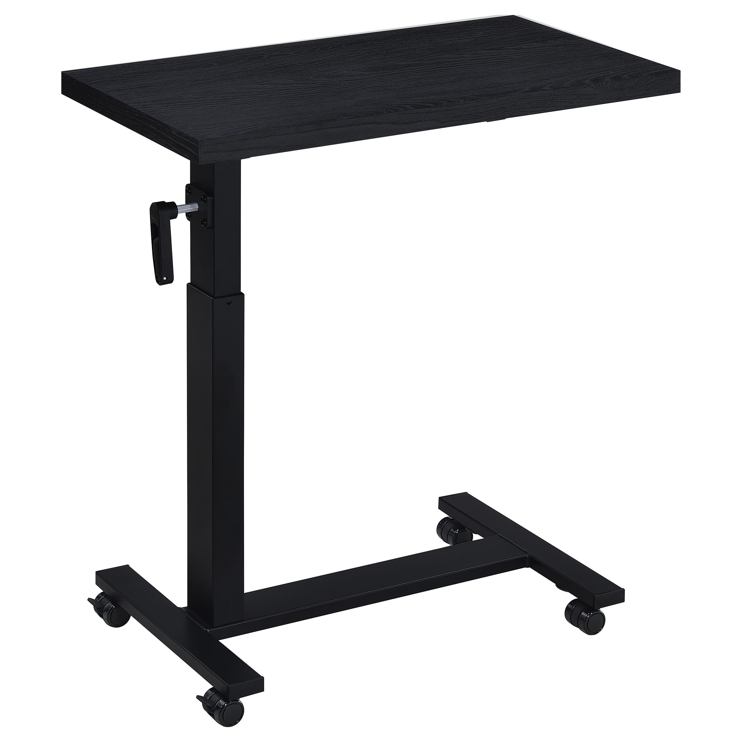 Westpark Height Adjustable Mobile Bedroom C-Table Black — view 1