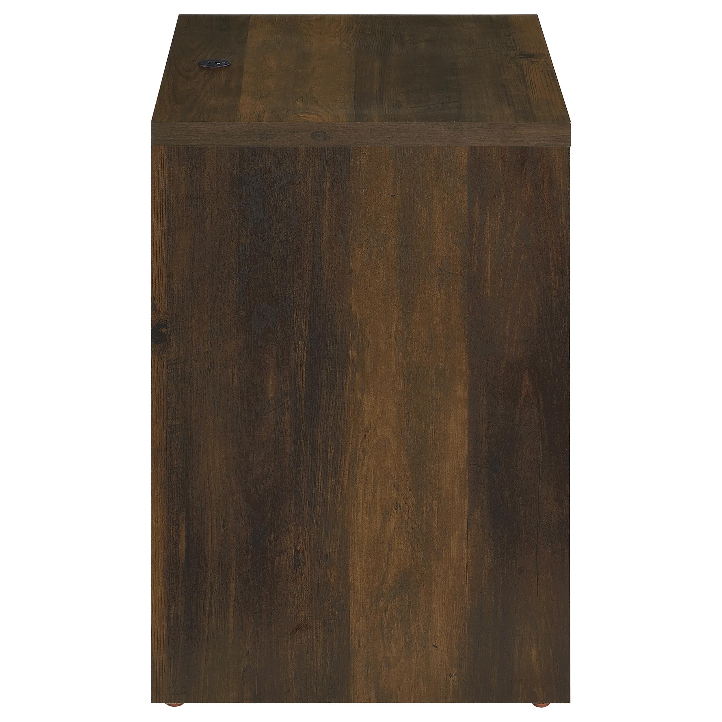Westpark 2-drawer Nightstand LED Lights and USB Dark Pine — view 10