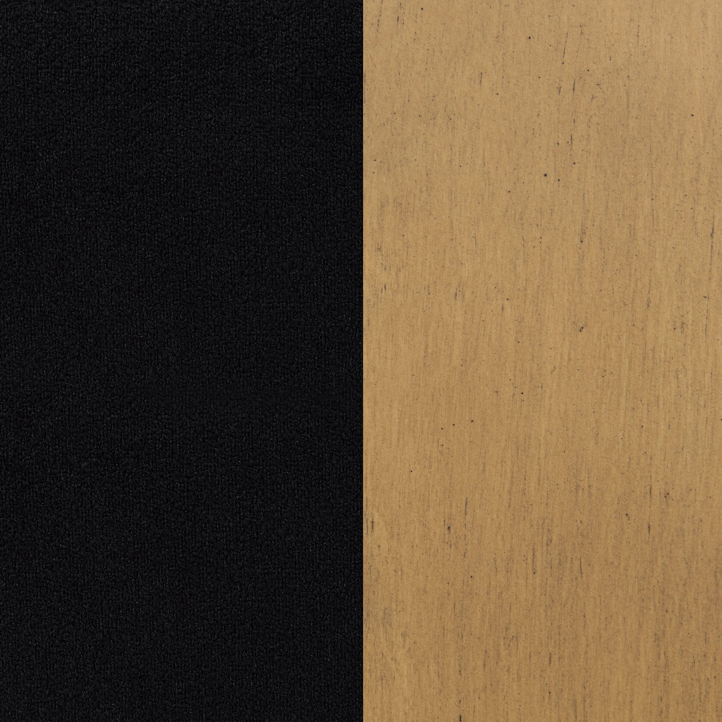 Blaire Upholstered California King Wingback Platform Bed Black — view 10