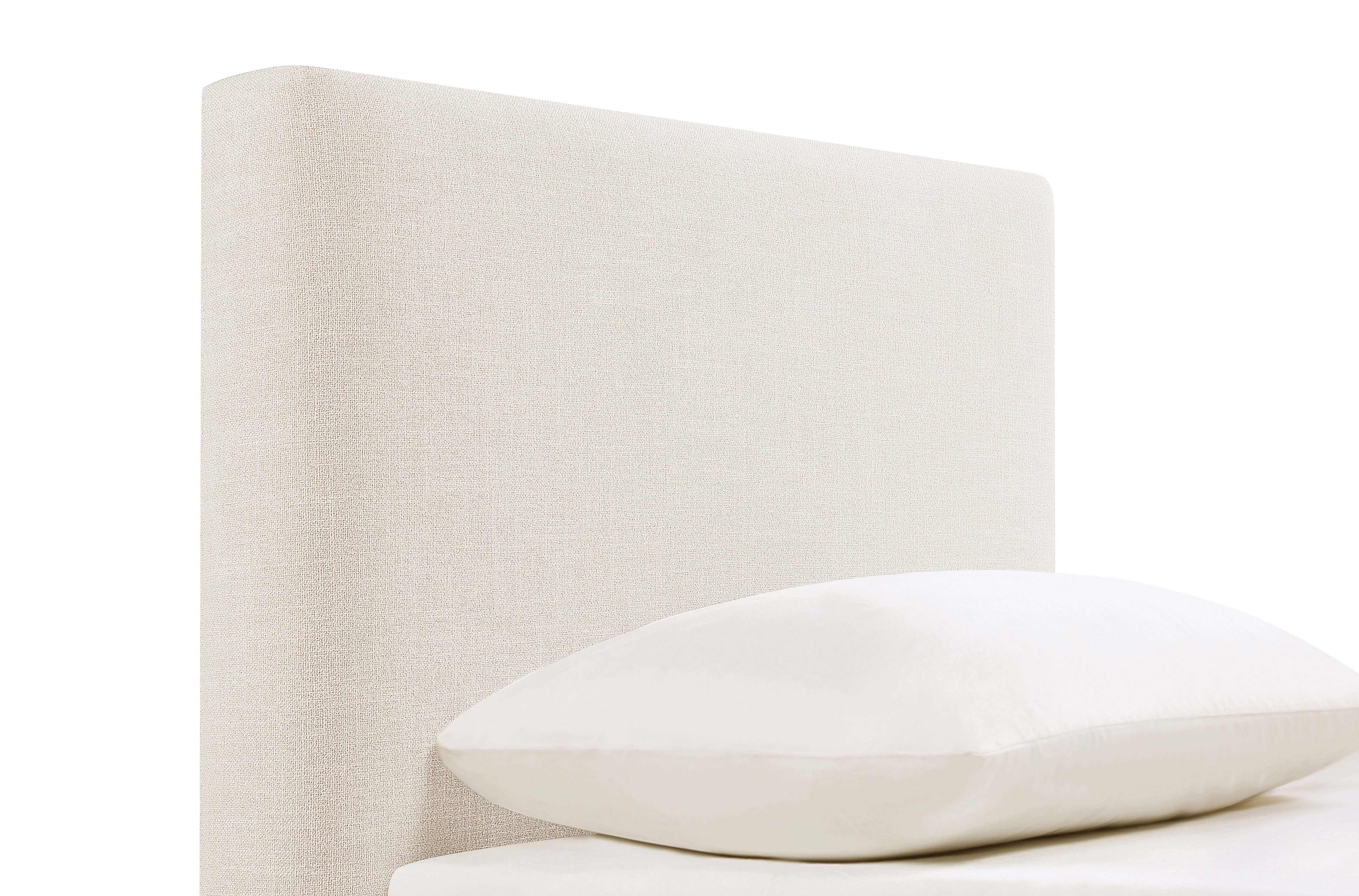 Pirro Upholstered Twin Panel Headboard Sand — view 6