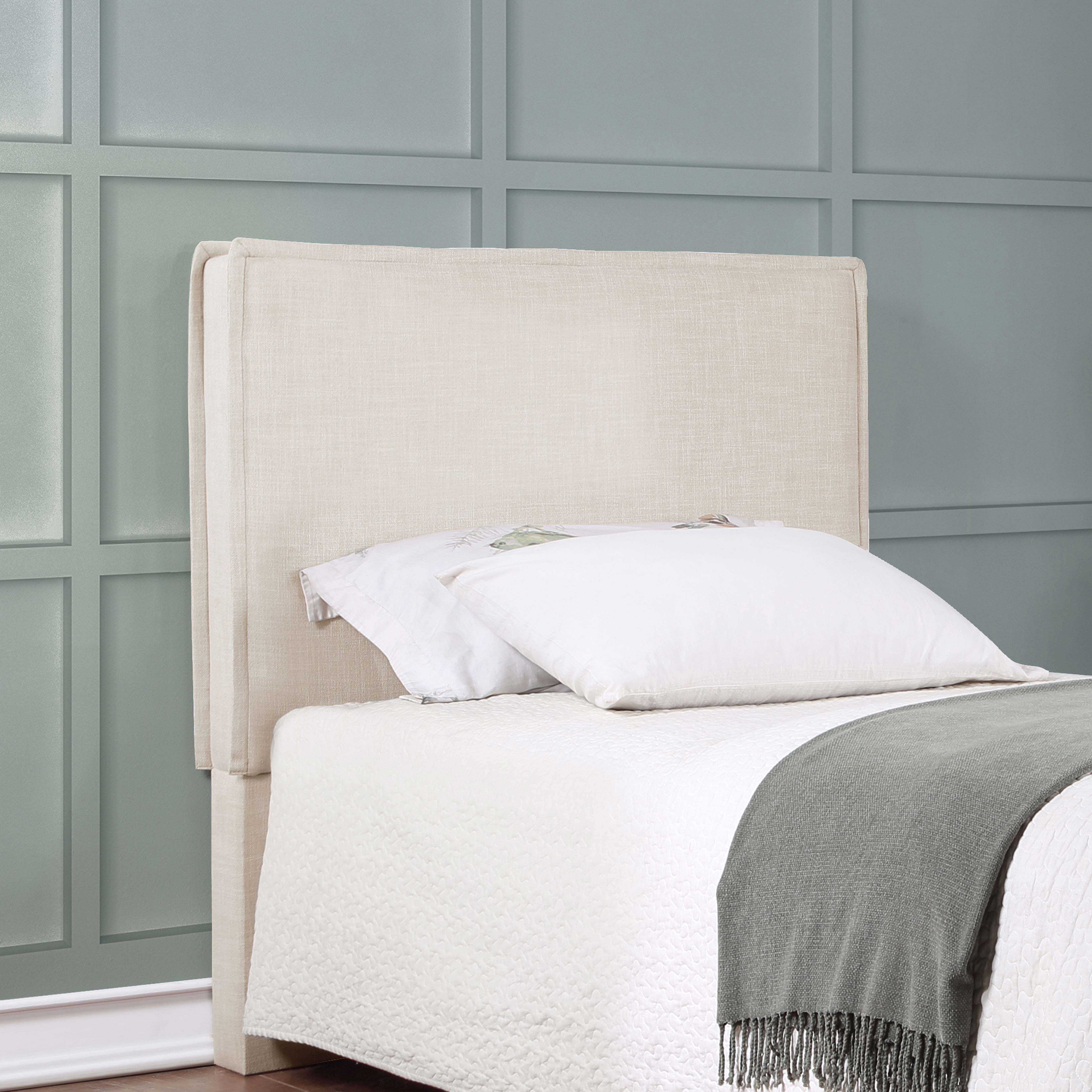 Izzy Upholstered Twin Panel Headboard Sand — view 2