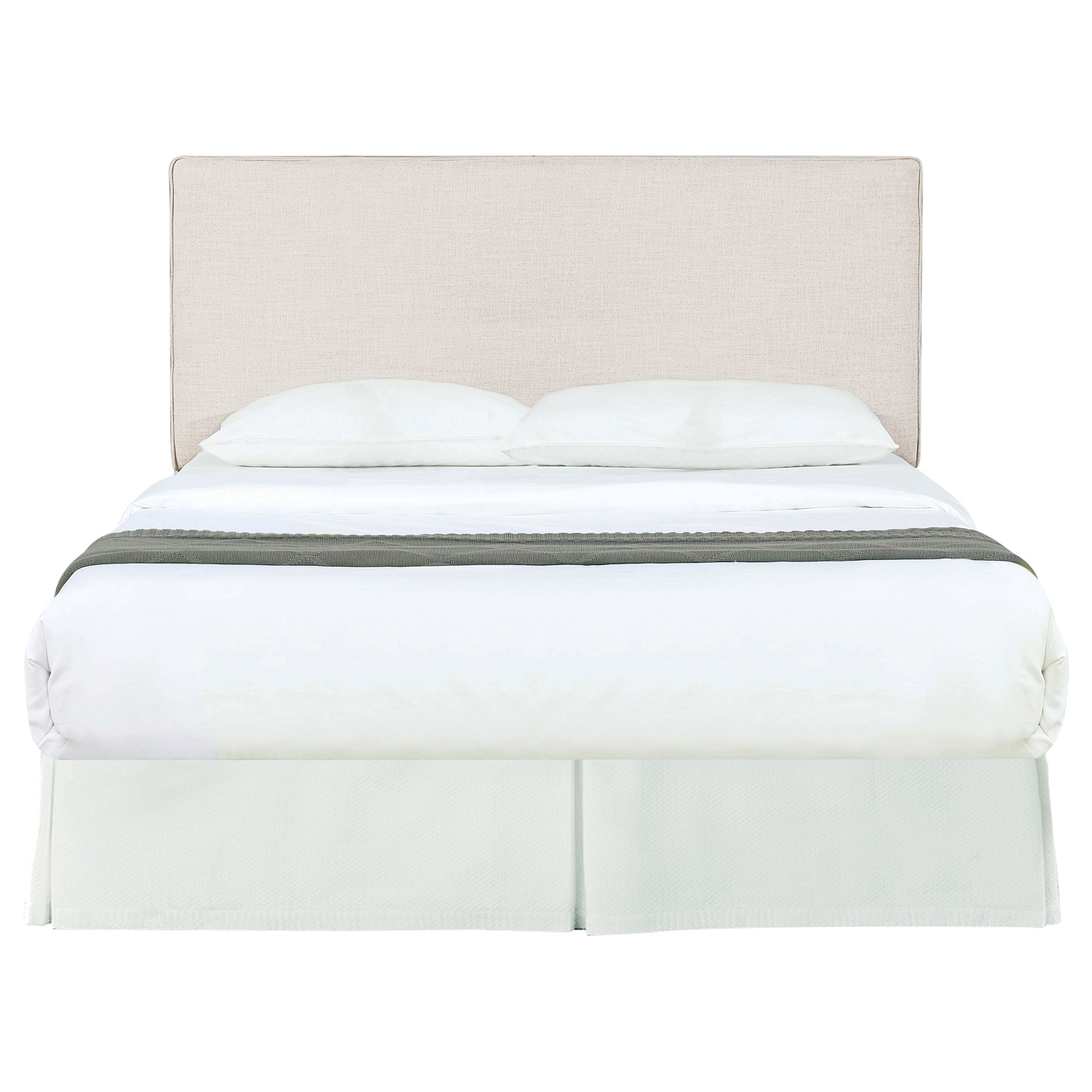 Kosmo Upholstered Queen or Full Panel Headboard Sand — view 3